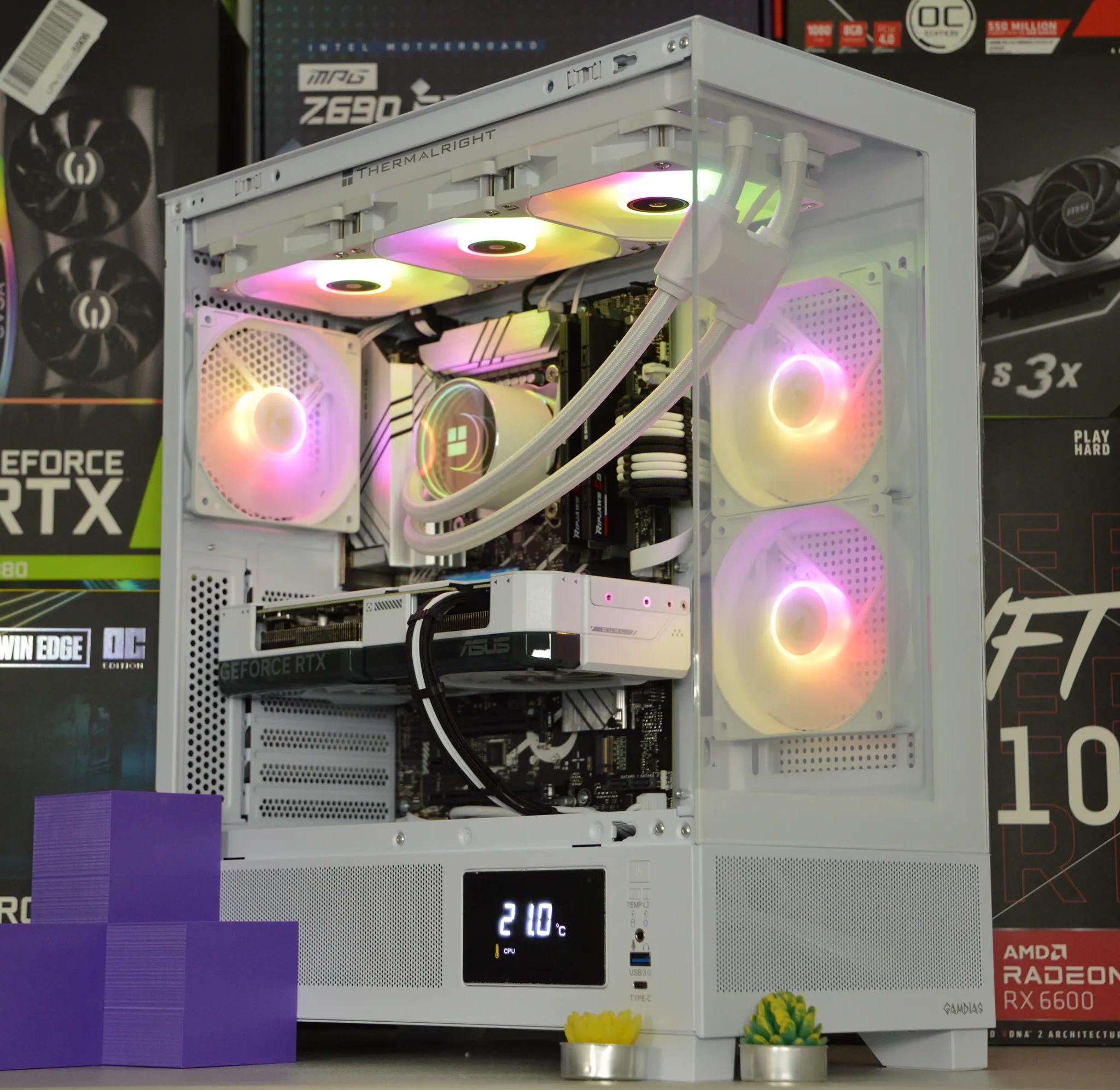 👑⚡| RTX 4070 SUPER 12GB| INTEL i9-12900K | 32 GB DDR5 RAM | 2TB GEN 4 NVME SSD | Royal Thunder |