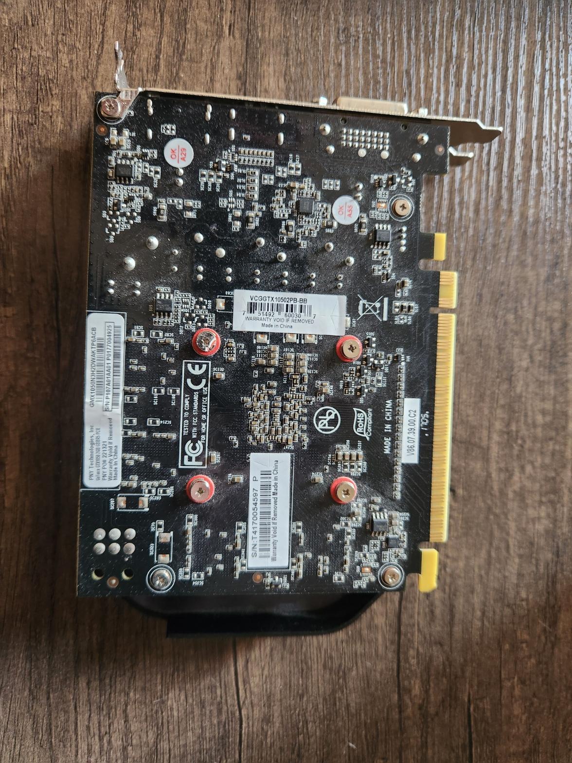 PNY Geforce GTX 1050