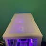 White GLASS Gaming PC| Intel i5 / Amd RX580 / 8GB / 500GB SSD Win 10 Pro WiFi