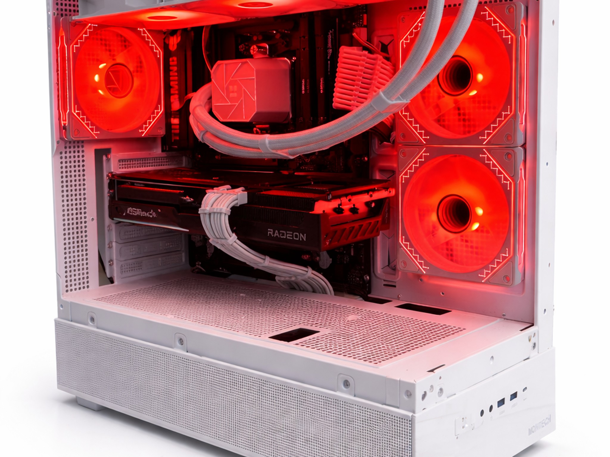 White 1440p/4K Gaming PC | Ryzen 7 7800X3D | RX 9070 16GB | 32GB DDR5 | WiFi | TERATECH