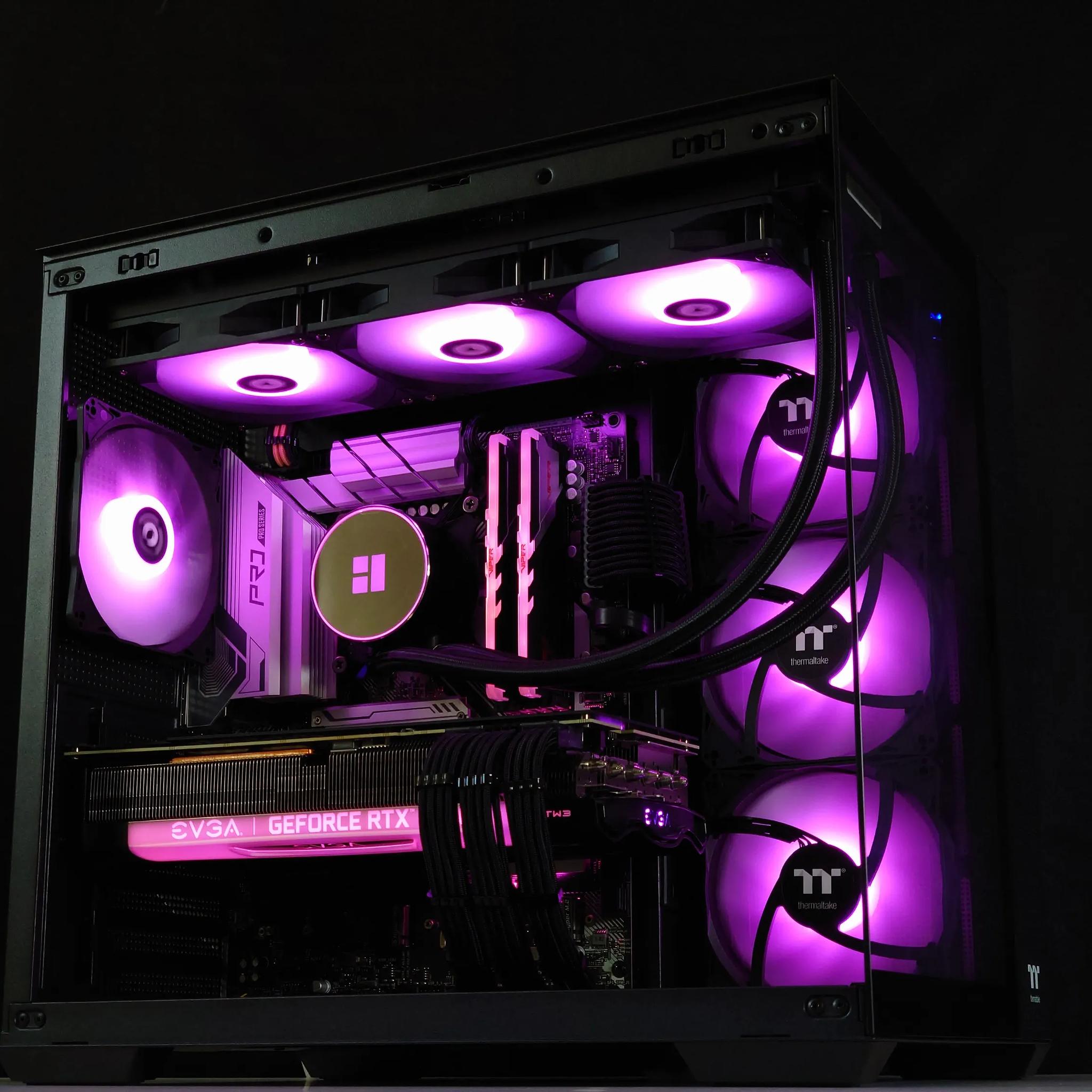 🌊Liquid Cooled Gaming PC❇️Nvidia RTX 3080 10GB❇️Intel i5 13600KF 14 core❇️32GB DDR4❇️1TB SSD