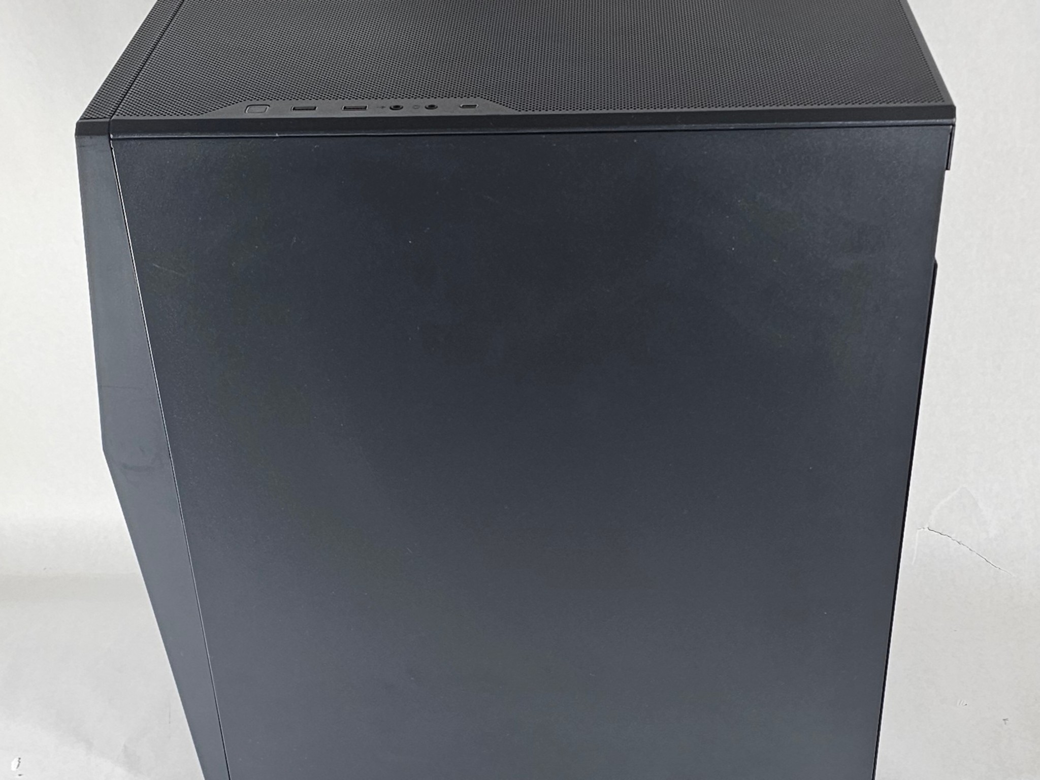 Black iBUYPOWER Slate 5 MR PC Case with Tempered Glass w/ 4 Fans