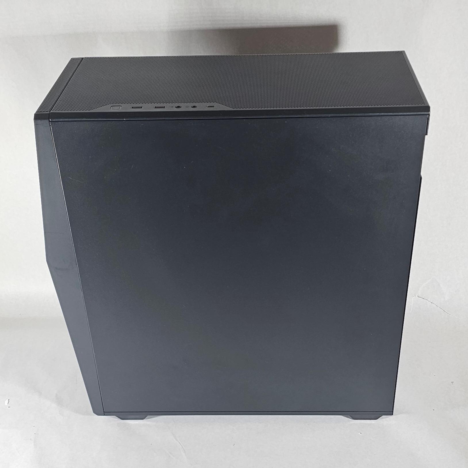 Black iBUYPOWER Slate 5 MR PC Case with Tempered Glass w/ 4 Fans