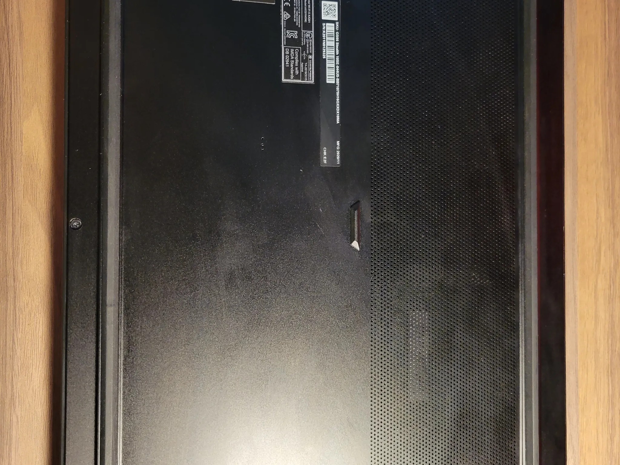 MSi GS66 Stealth Gaming Laptop