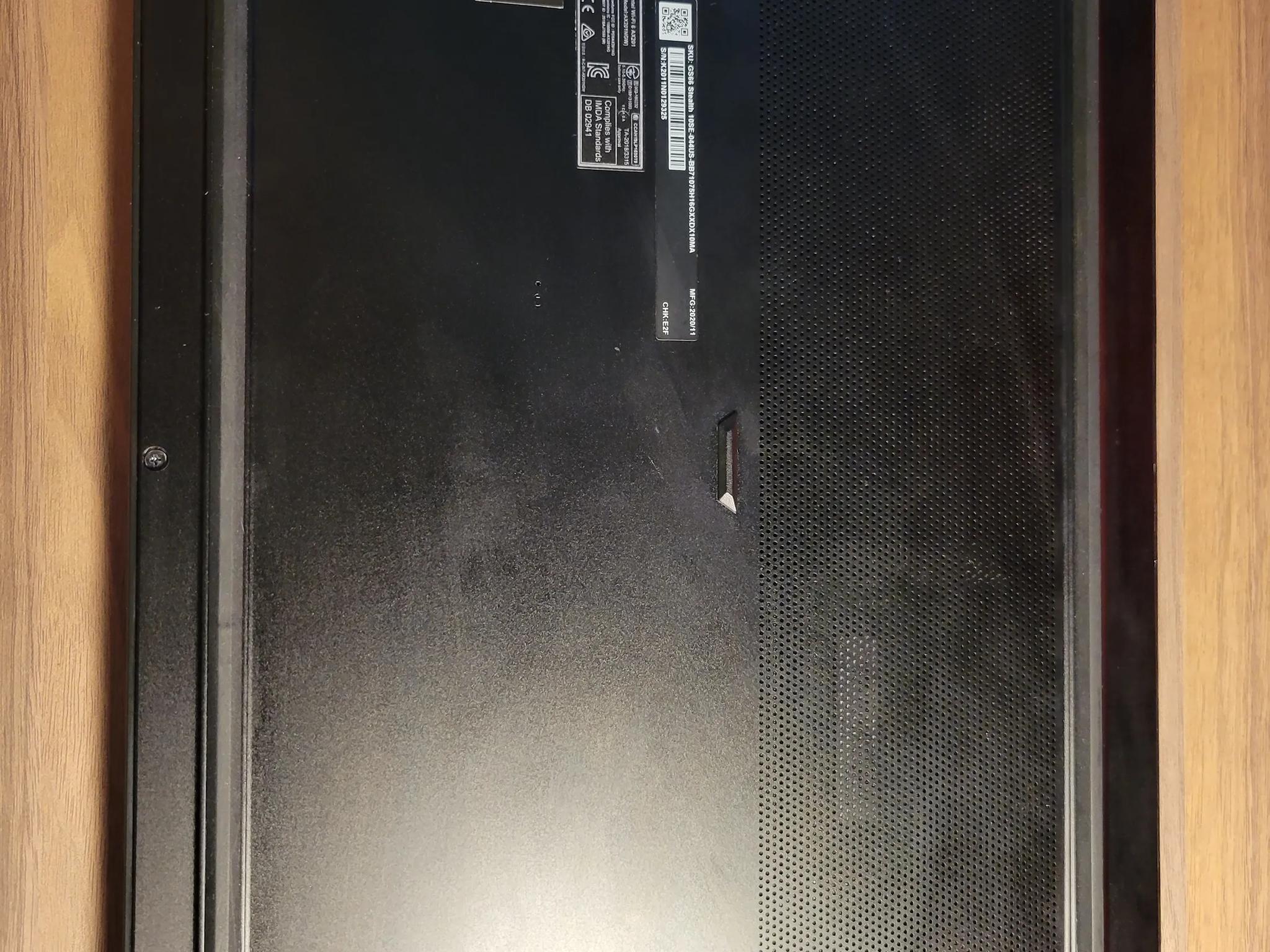 MSi GS66 Stealth Gaming Laptop