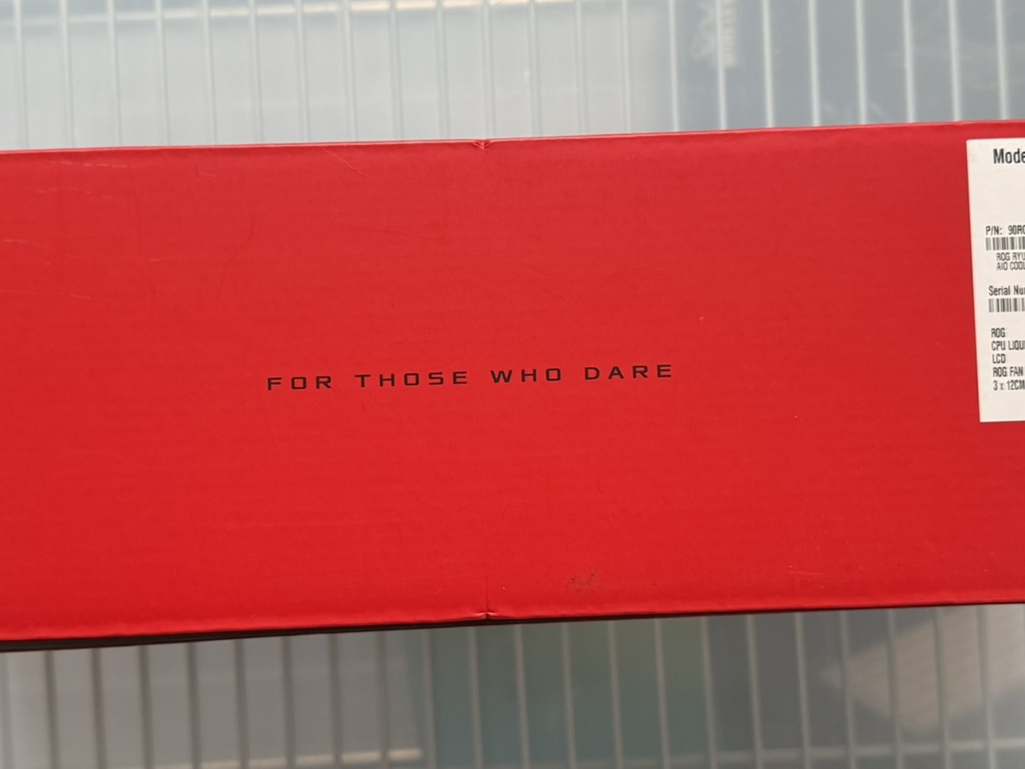 New. 360 Liquid CPU Cooler AIO. Asus ROG Ryujin II 360 ARGB.