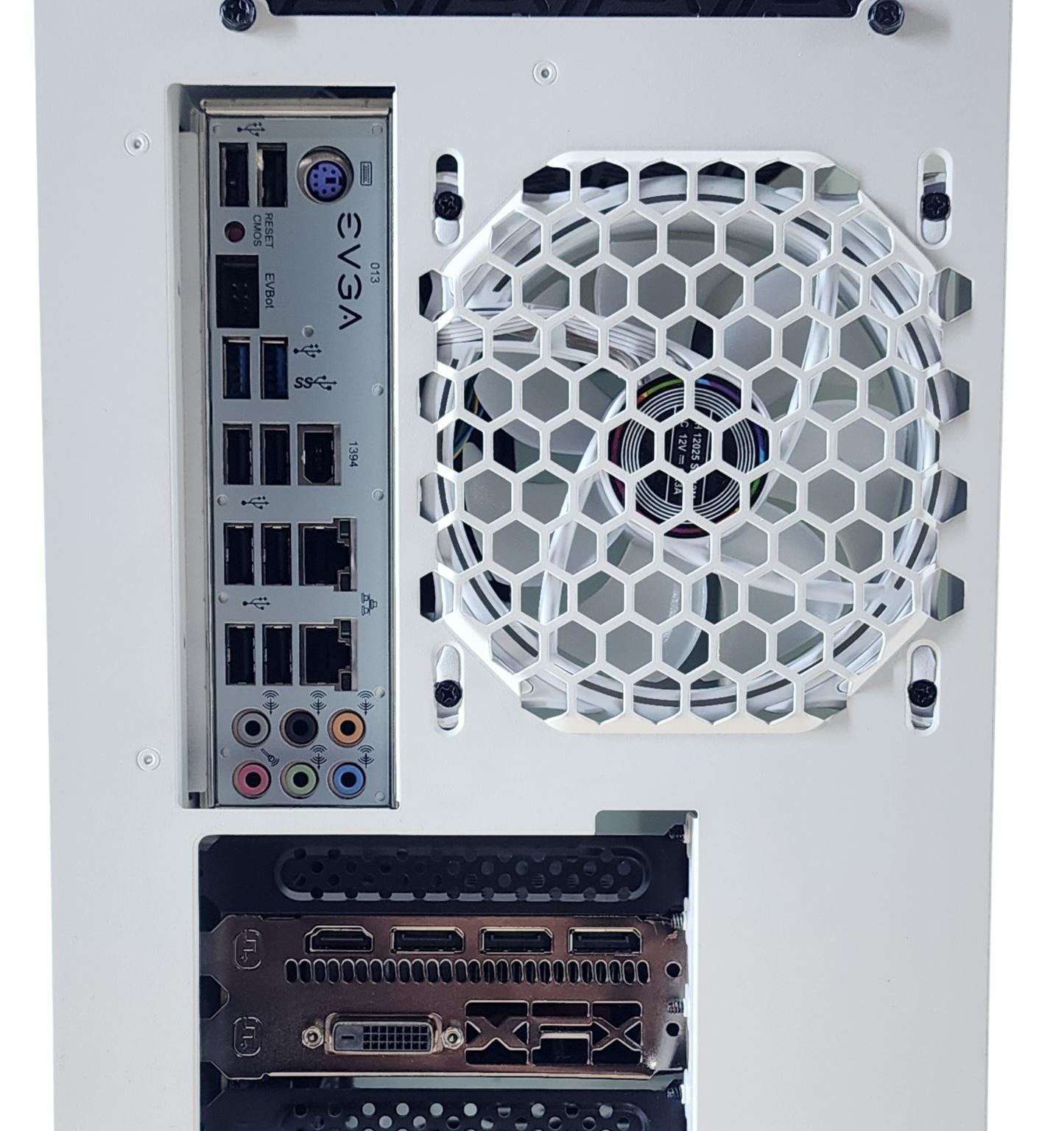 Gaming PC i7-950 32GB RAM 128GB SSD + 1TB HDD RX 580 8GB Windows 11 Computer