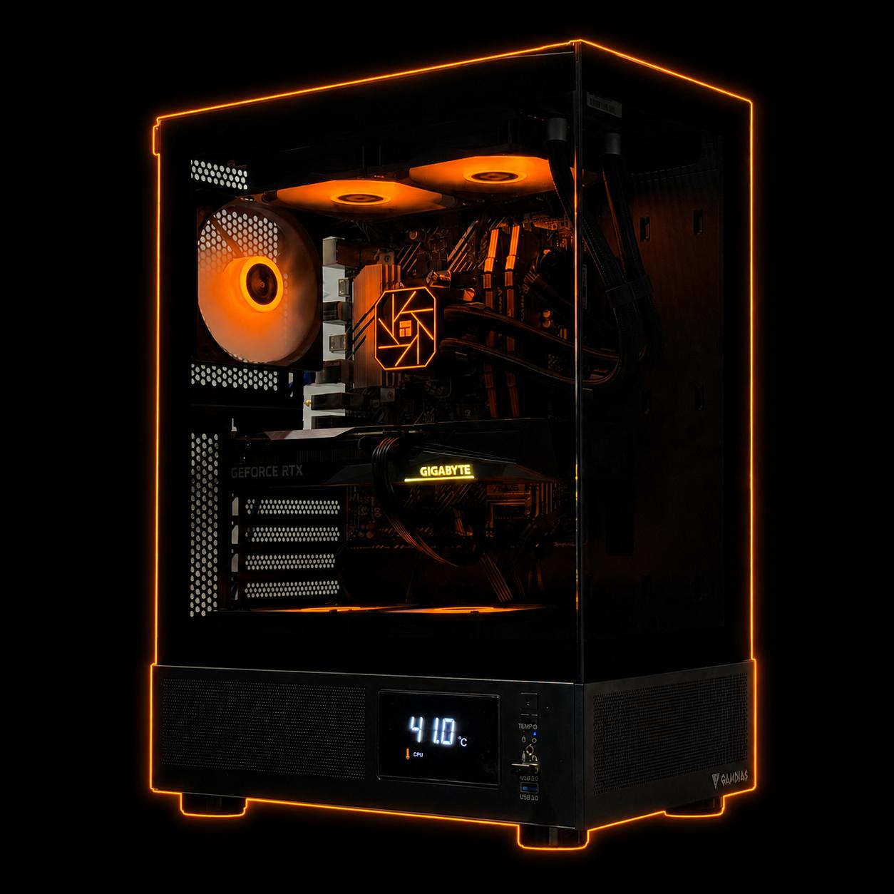 i9-10900KF / RTX 3060 / 16GB Ram / 500GB SSD / Liquid cooled computer