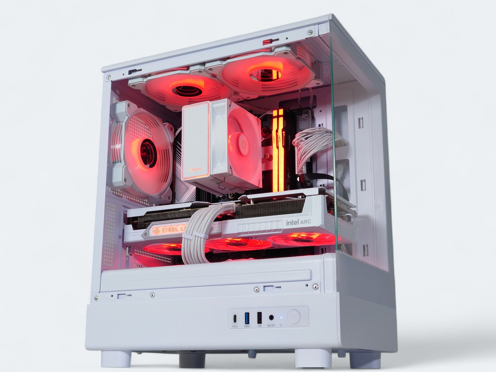 🧨🎉Gaming PC🎉 Intel Arc B580 12GB🎉 AMD Ryzen 5 7500F🎉 32GB DDR5🎉 1TB NVME