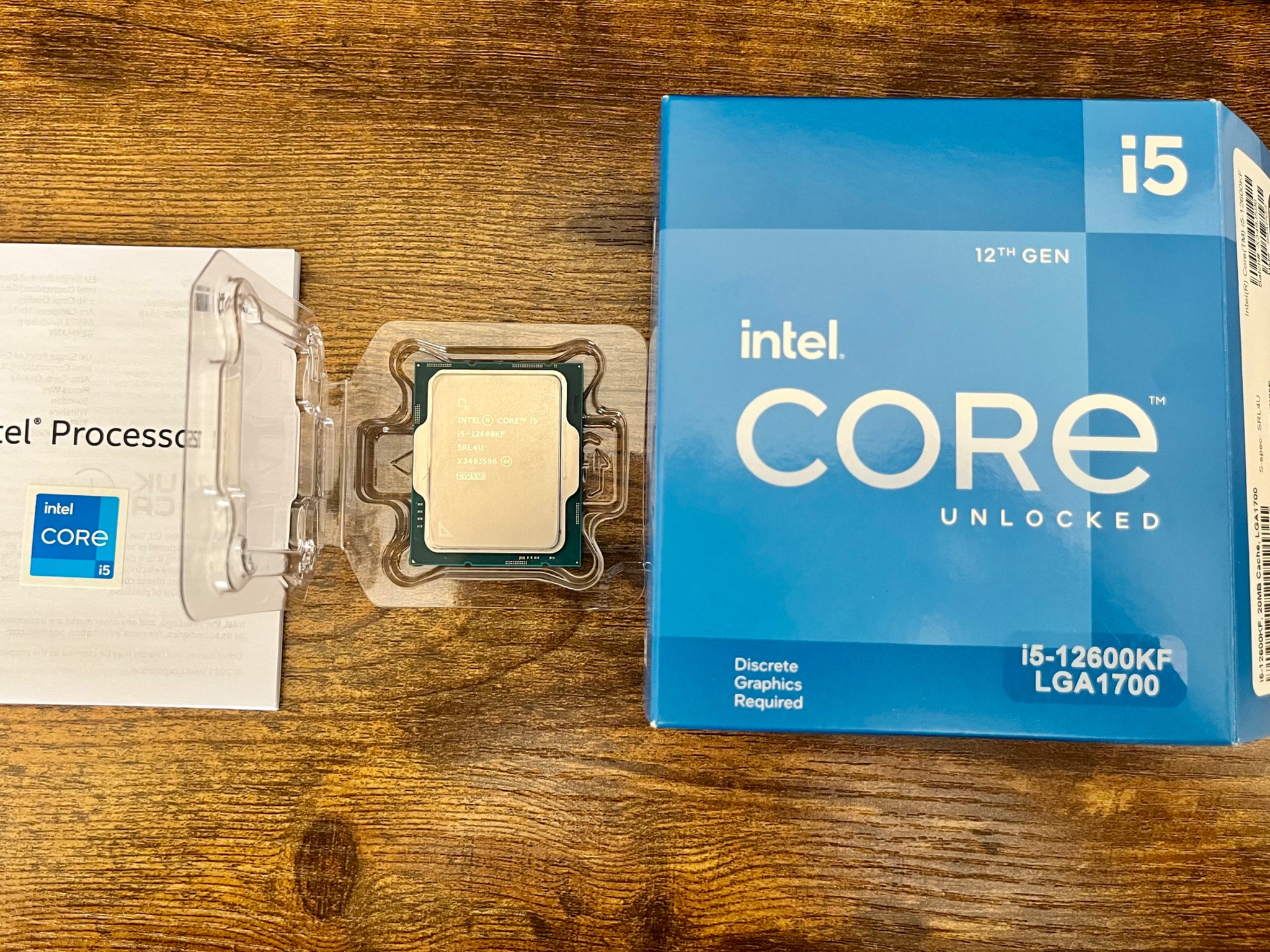 Intel Core i5-12600KF Alder Lake Ten-Core (6p+4e) LGA 1700 Processor - Original Box