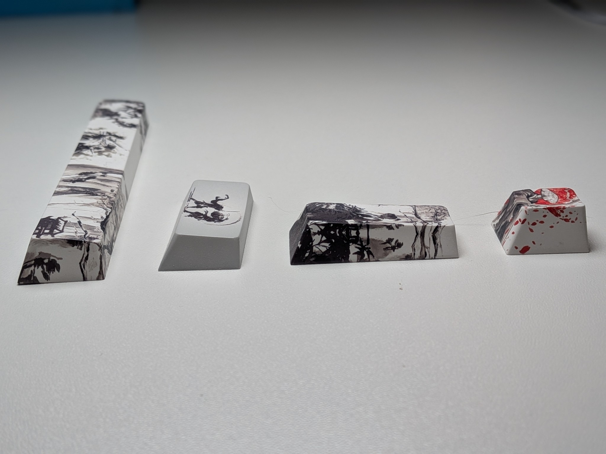 Samurai Accent Keycap Set