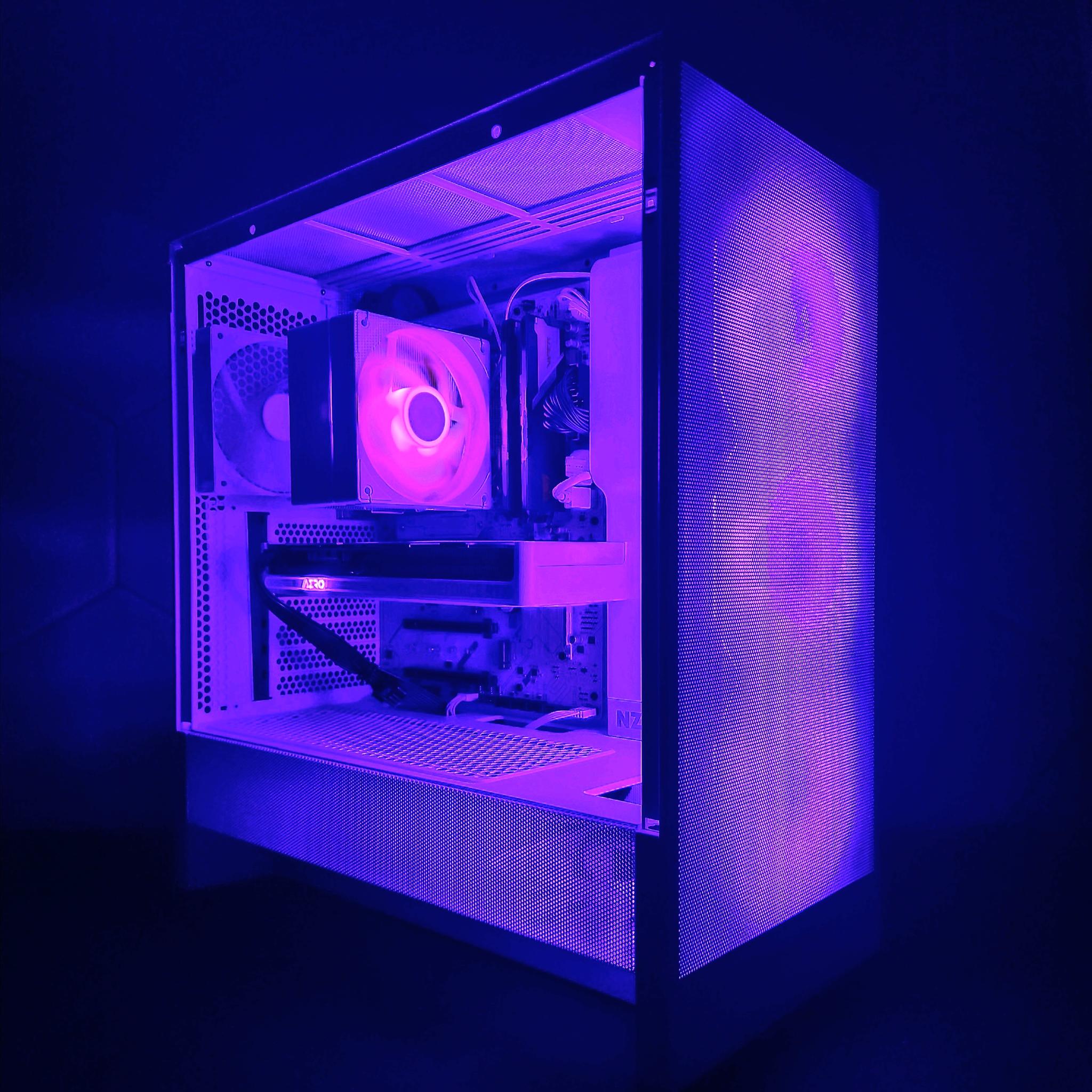 "Athena" RTX 5060 | Ryzen 5 7600X | 16GB DDR5 | 1TB SSD | WIFI+BT