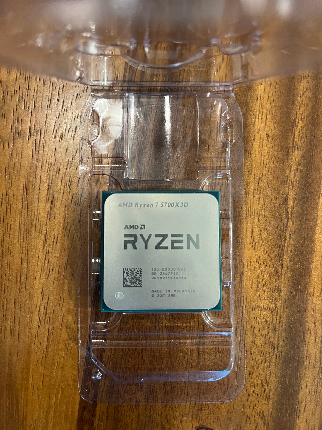 AMD Ryzen 7 5700X3D 8-Core 16-Thread Socket AM4 Desktop Gaming CPU