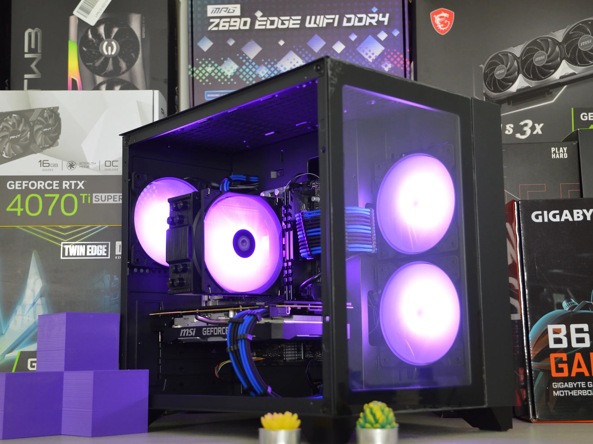 ⚡⚡ | RTX 2070 SUPER 8GB | RYZEN 5 3600 | 16GB DDR4 RAM | 1TB GEN 4 NVME SSD | Electric RTX |