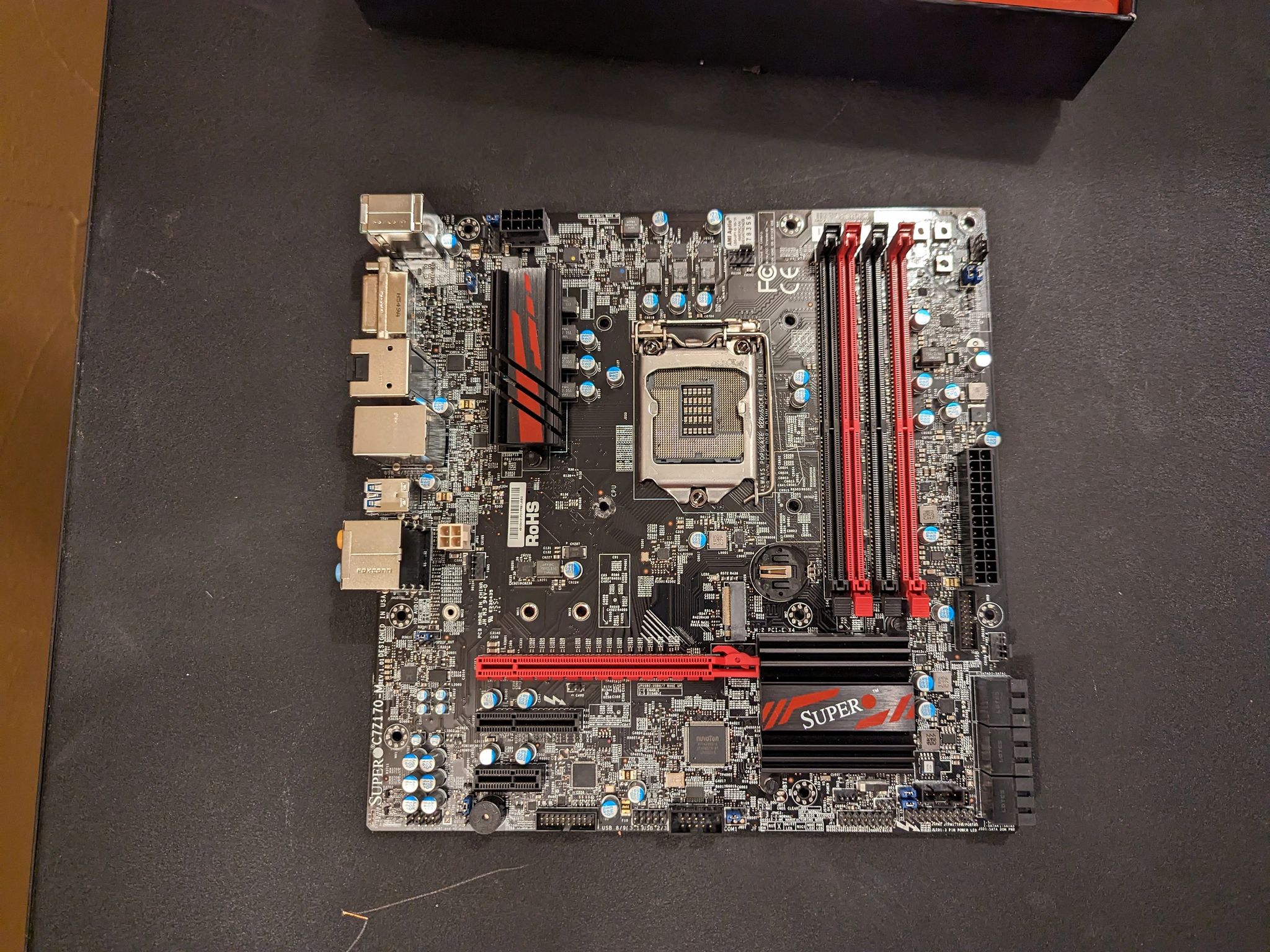 Supermicro C7Z170-M Micro ATX LGA1151 Motherboard | Bent Pins