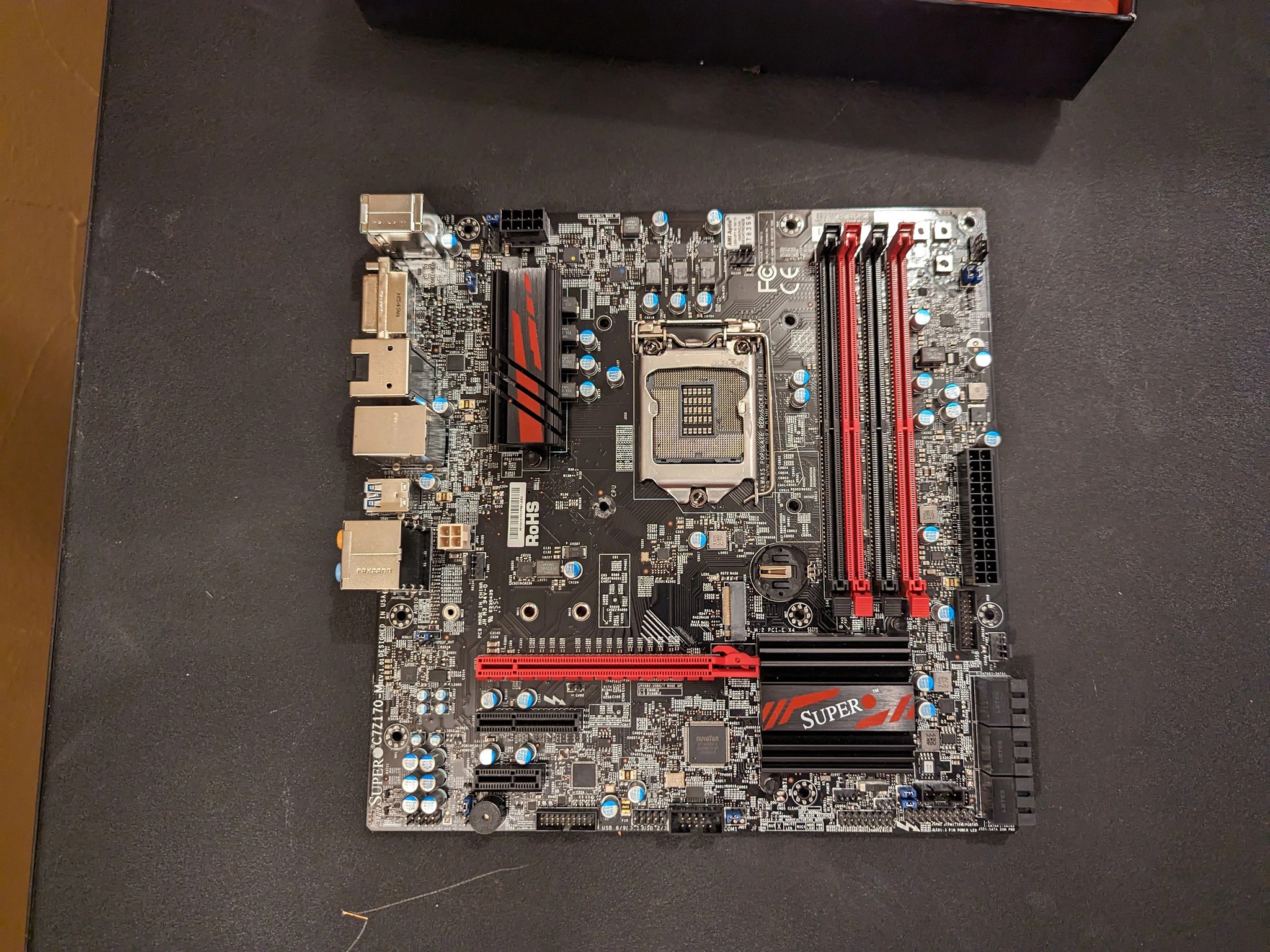 Supermicro C7Z170-M Micro ATX LGA1151 Motherboard | Bent Pins