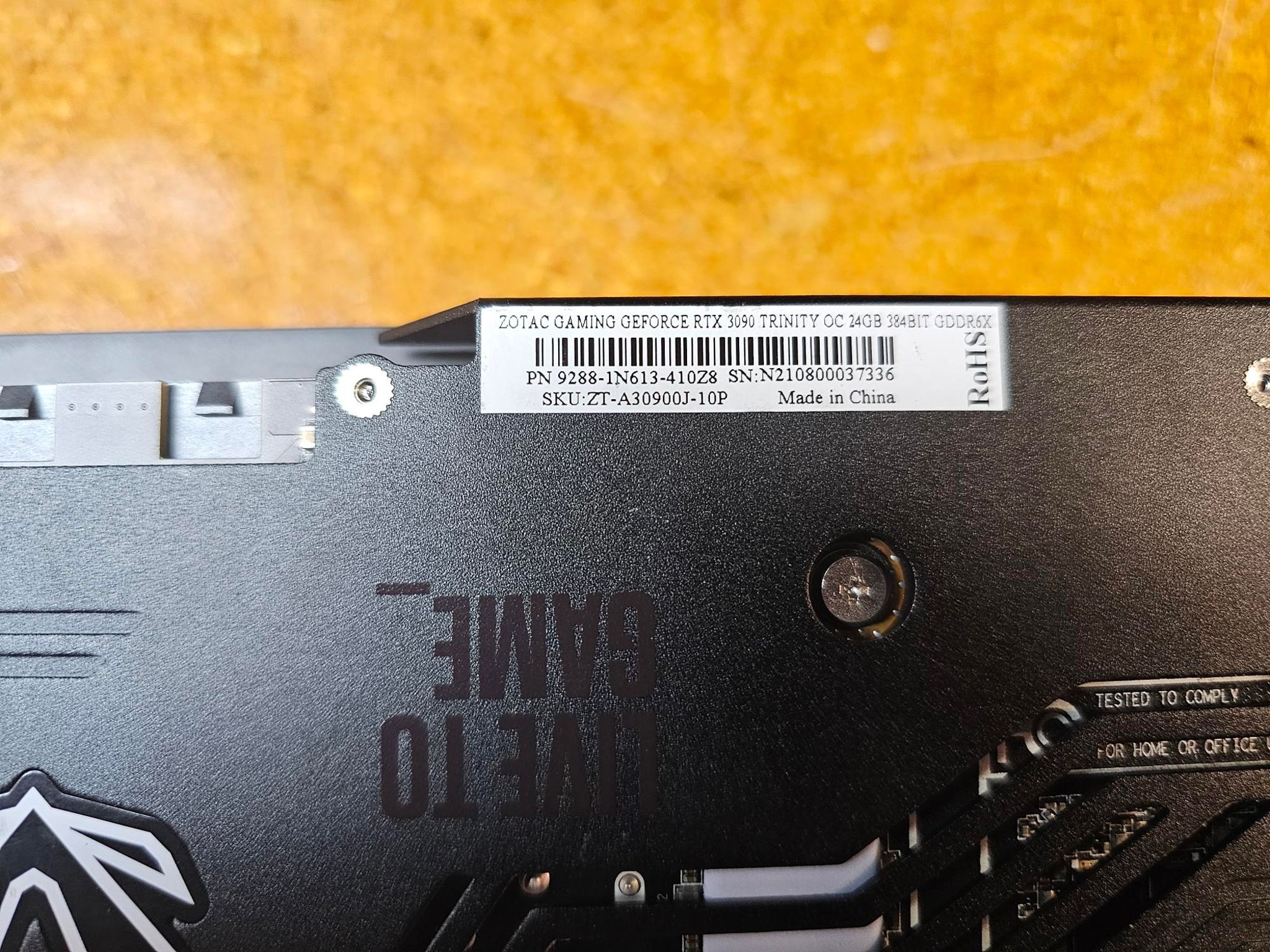 ZOTAC GAMING Trinity OC GeForce RTX 3090