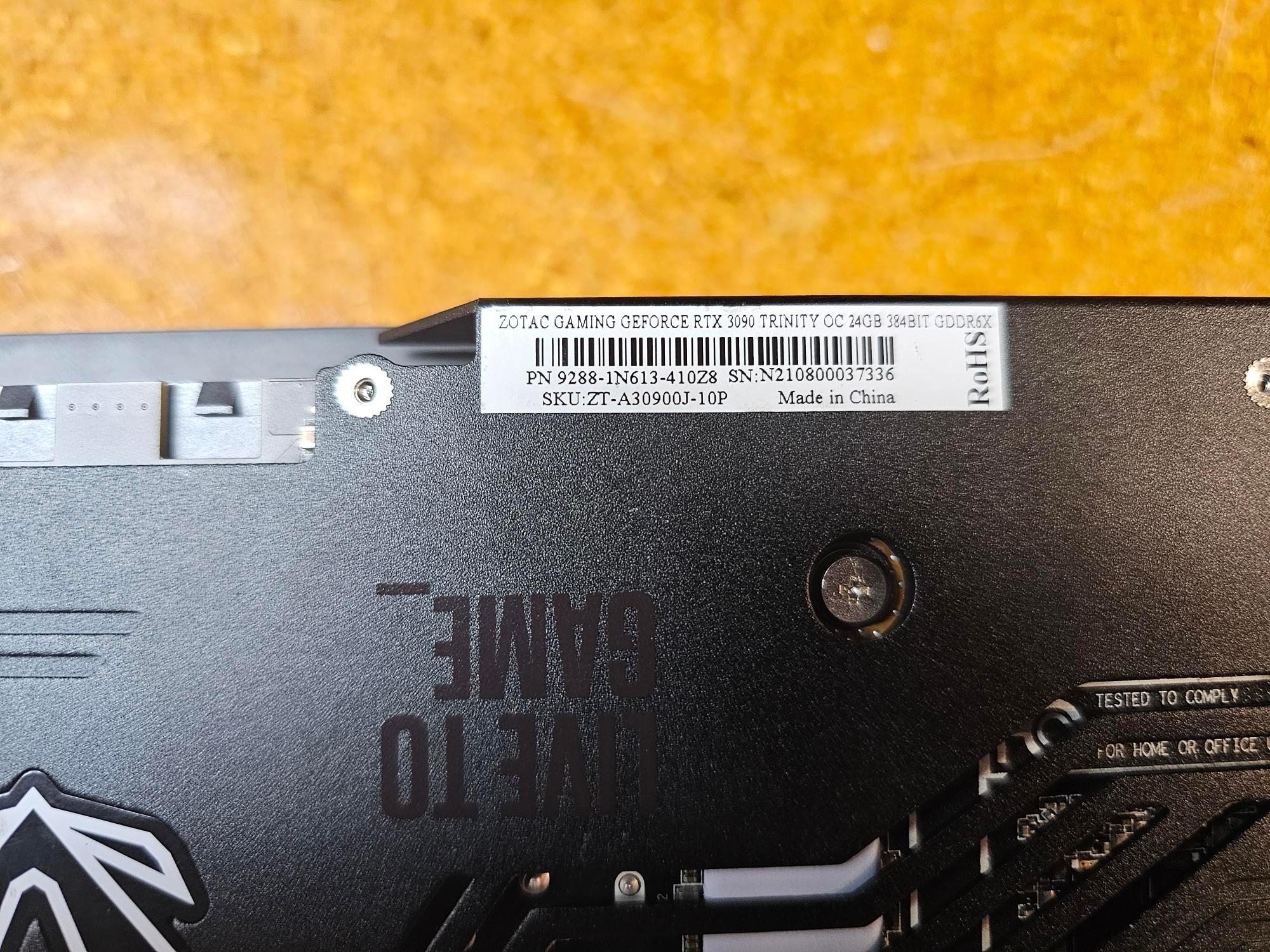 ZOTAC GAMING Trinity OC GeForce RTX 3090