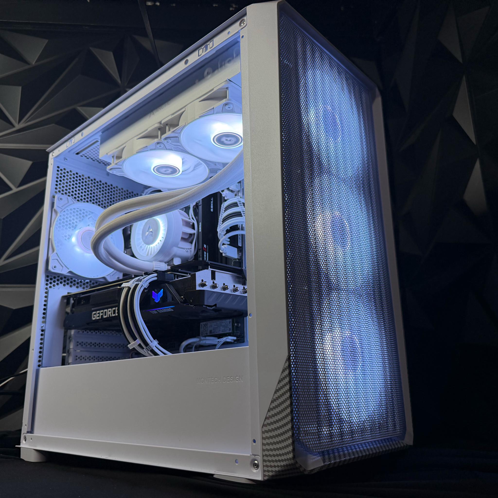 ❄️🖤 ARCTIC CARBON 7570Ti 🖤❄️ Ryzen 5 7500X3D| RTX 3070Ti| 32 GB DDR5| 1.25 TB NVMe| 750W PSU