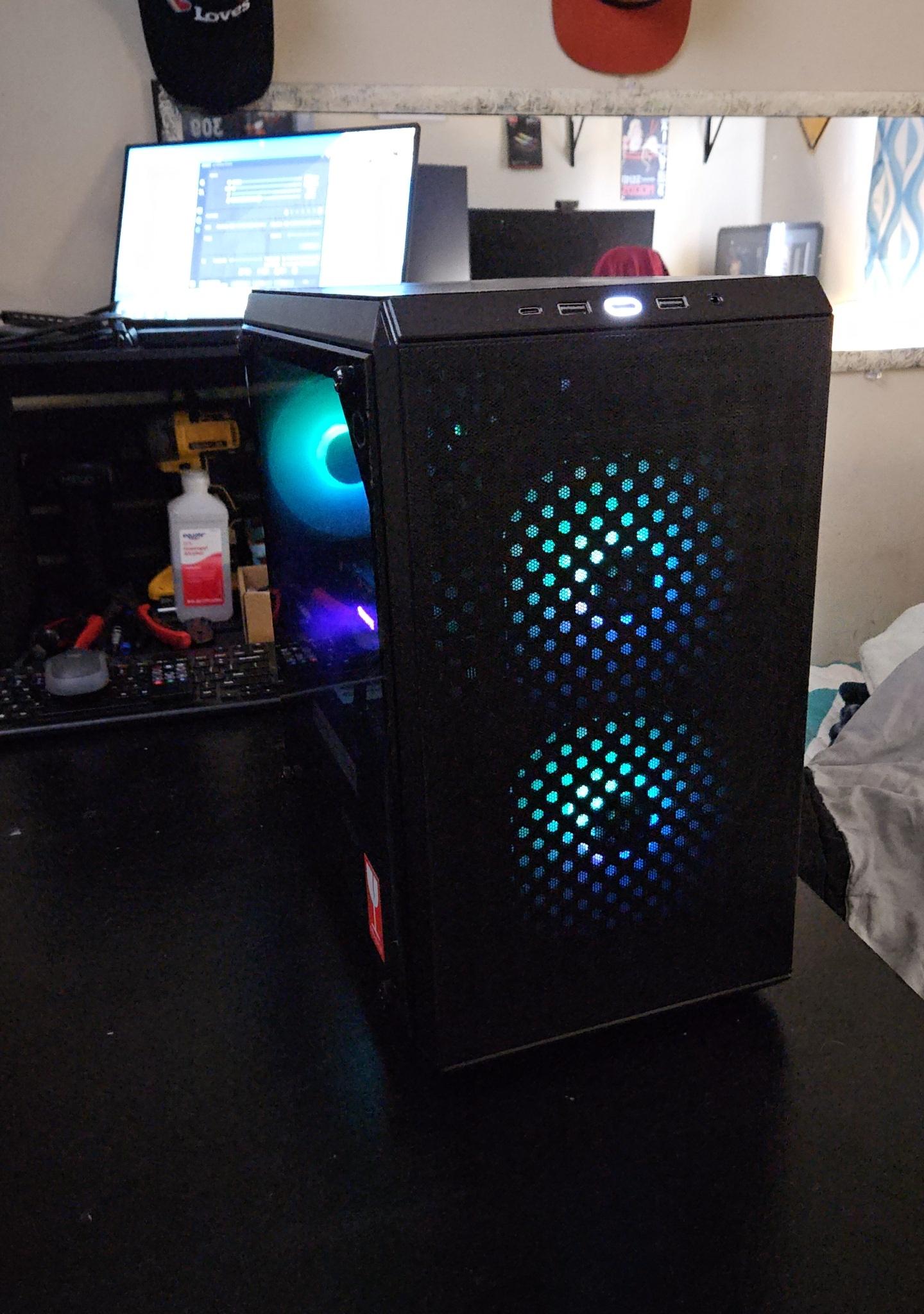 Budget 1080p gaming pc I7 RX 580