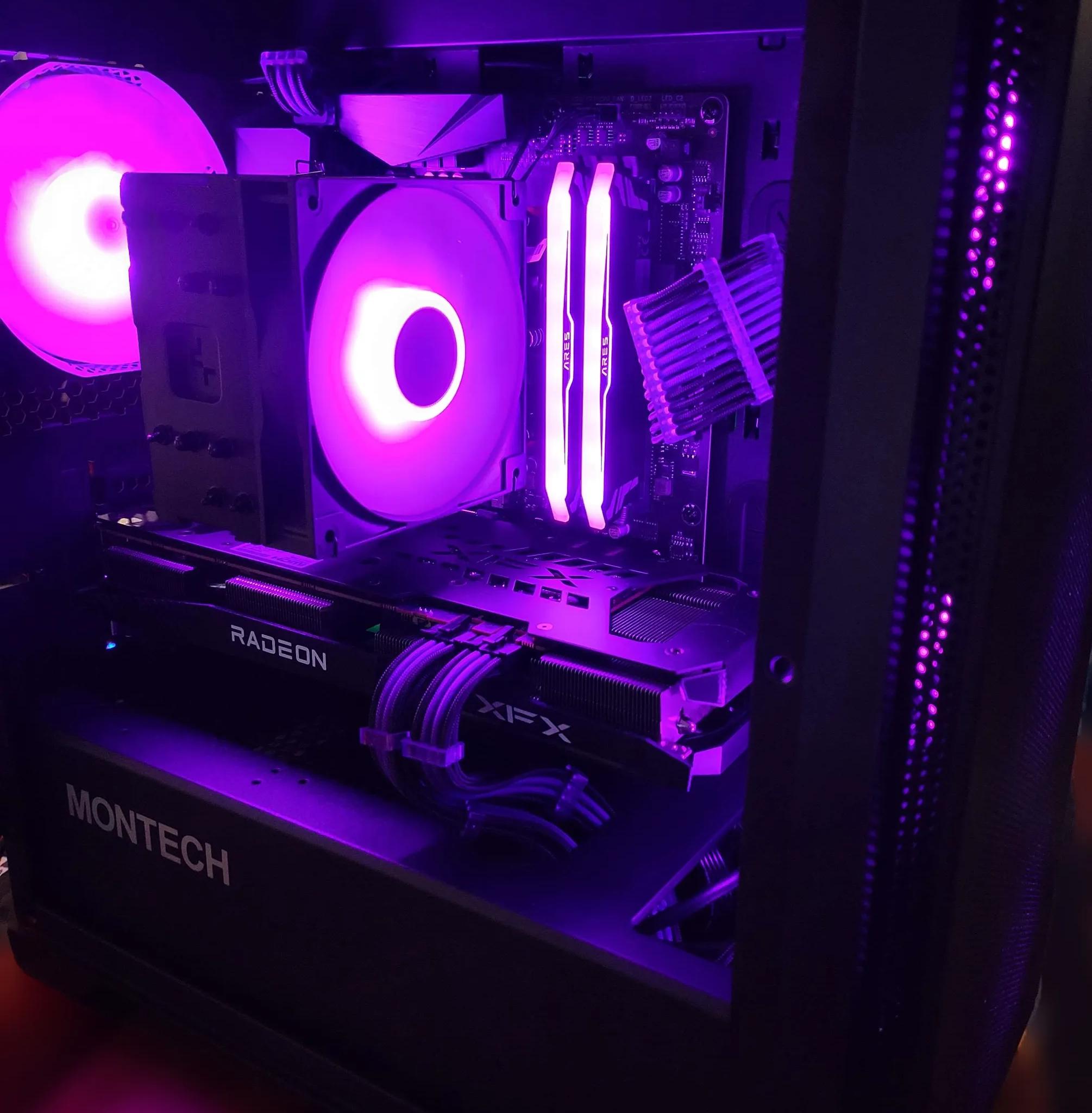 Price Drop! Great 1440P gaming PC. 5600X3D/ 6700XT 12GB/ 1TB SSD/ 32GB RAM / Wifi+BT/ WIN10 Pro