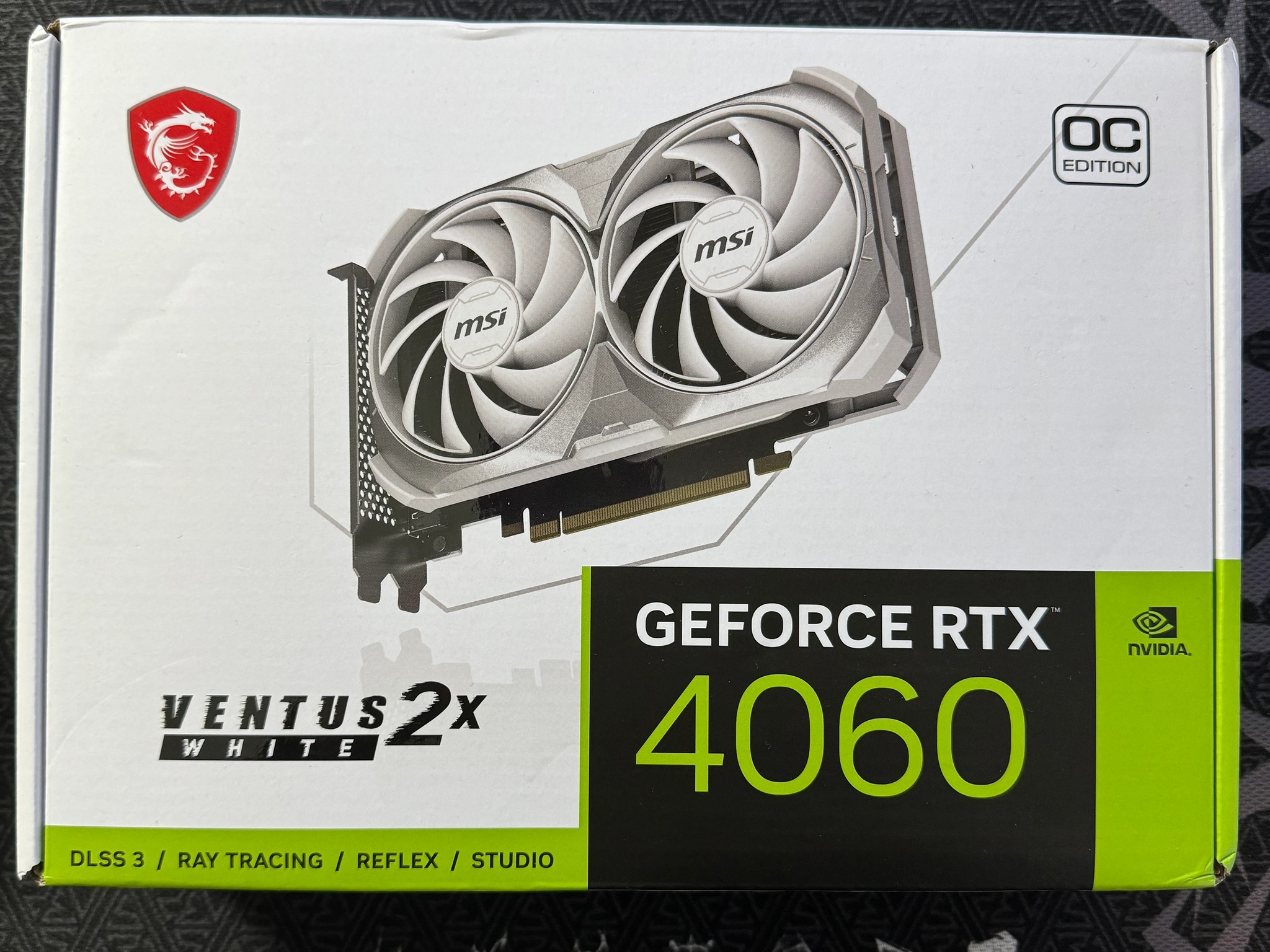 MSI Ventus 2x RTX 4060 - White