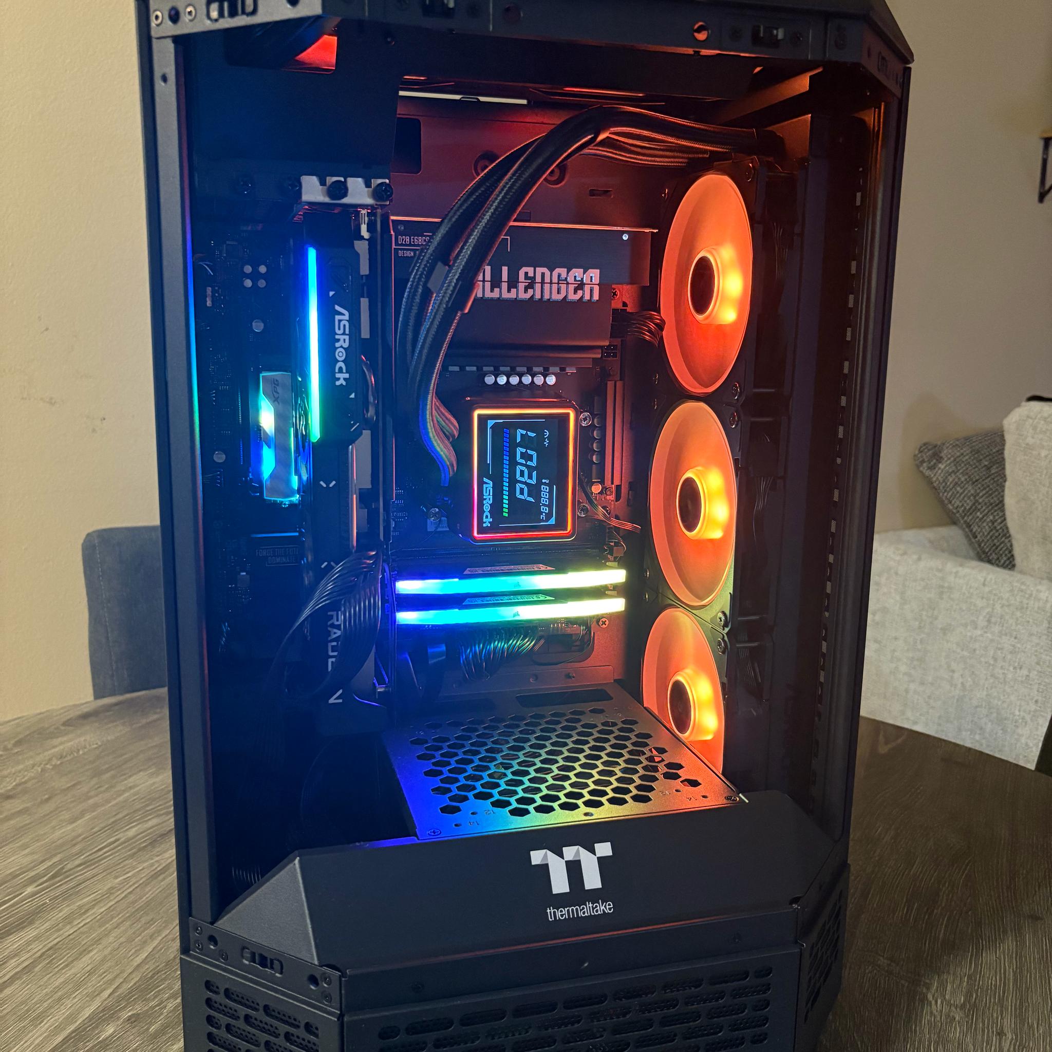 🦠ASrock Challenger Synergy🦠 AM5 Gaming PC - Ryzen 5 7500F | RX 9060 XT 16GB | 16GB DDR5 | 1TB Gen5