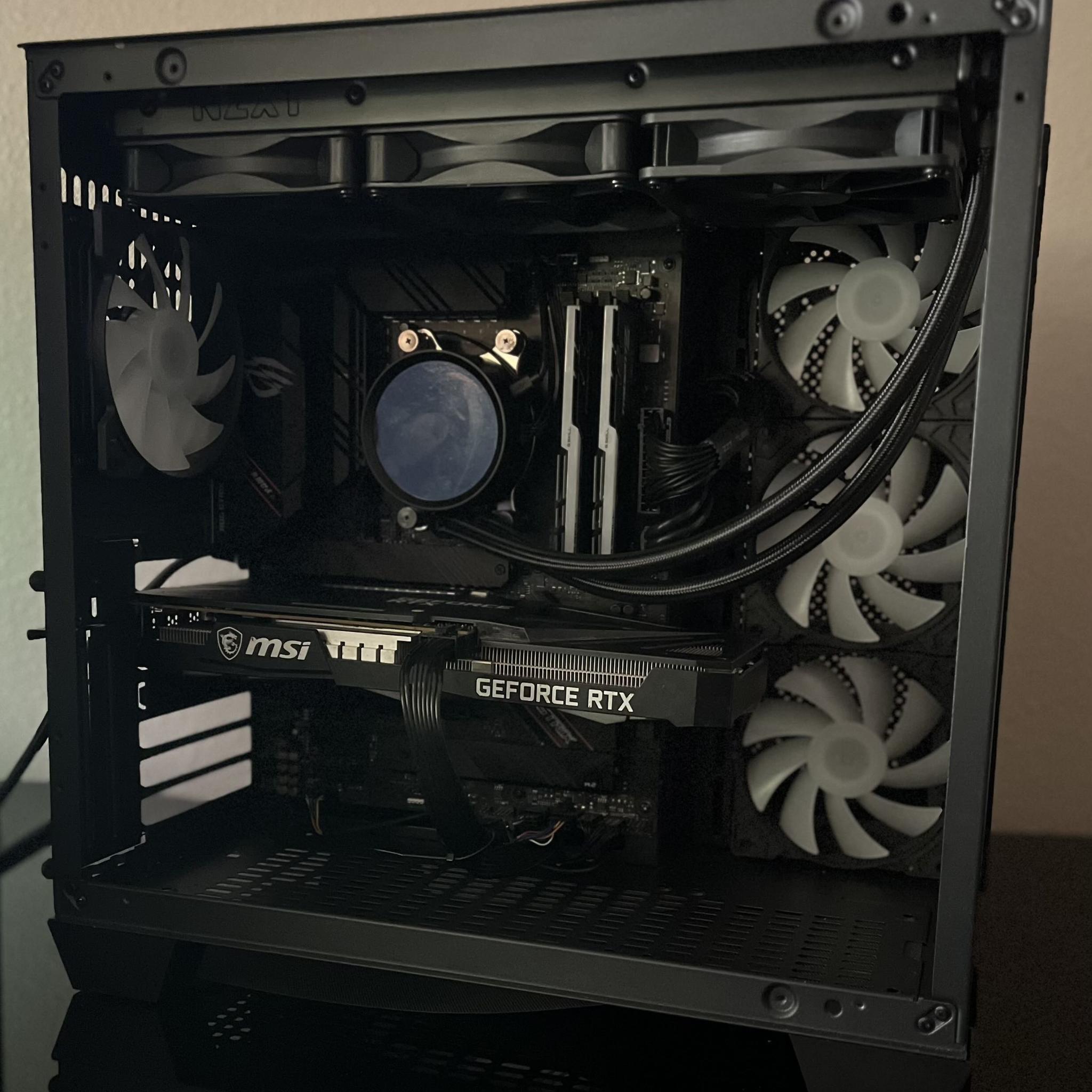 MID END WATER COOLED PC| RYZEN 5 3600XT|RTX 3060TI|1TB M.2|16GB RAM|