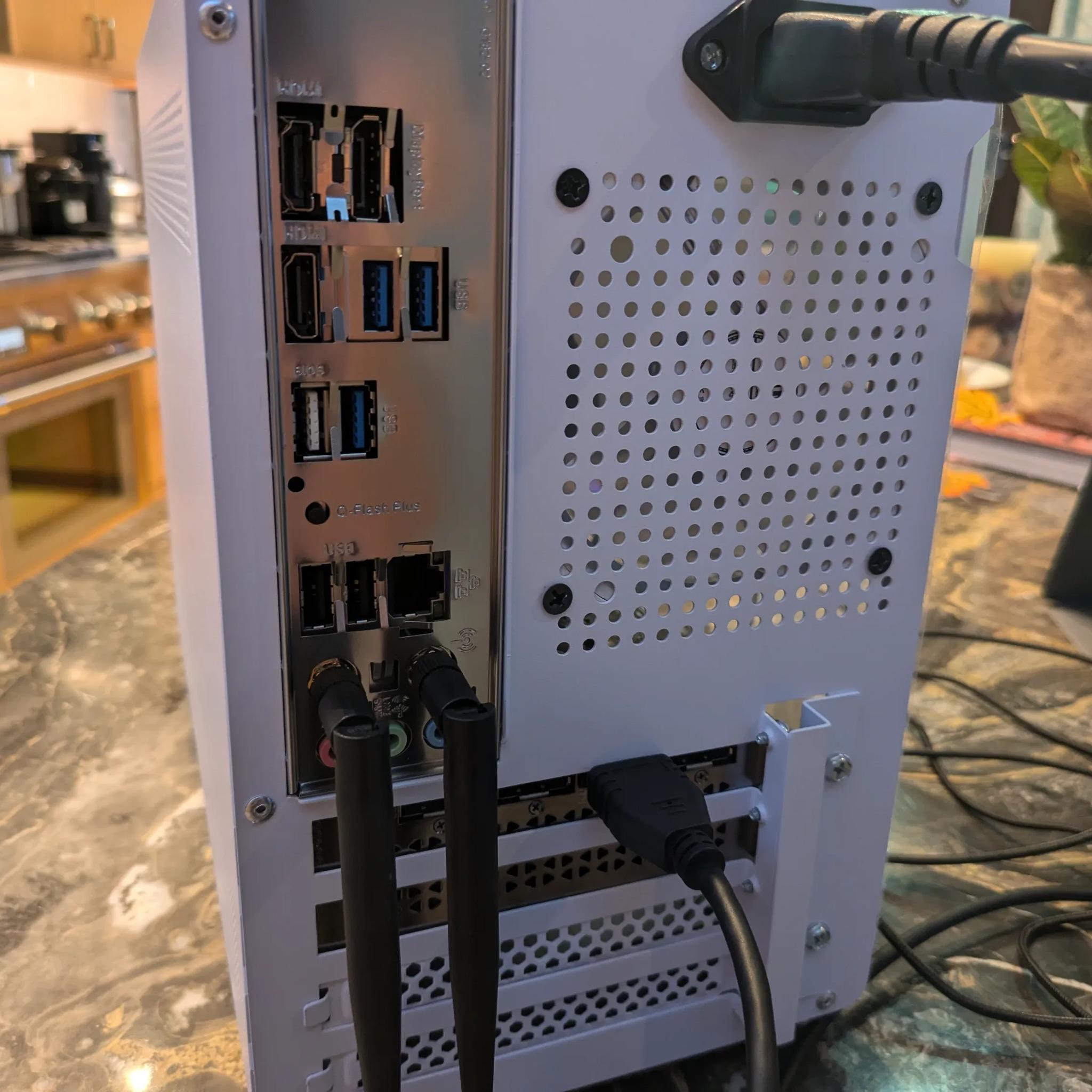 Small Gaming PC, AMD Ryzen 5 7600, Nvidia RTX 4060, 32 GB RAM, 2 TB SSD