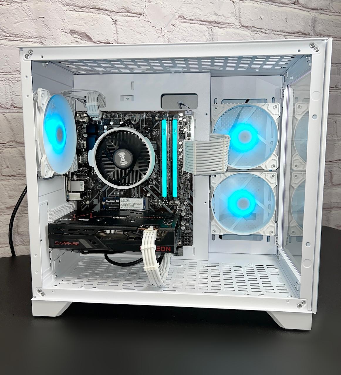 Ryzen 5 3600 RX 6600 16GB RAM 1TB M.2 Wifi 5 Bluetooth Window 10 Gaming PC