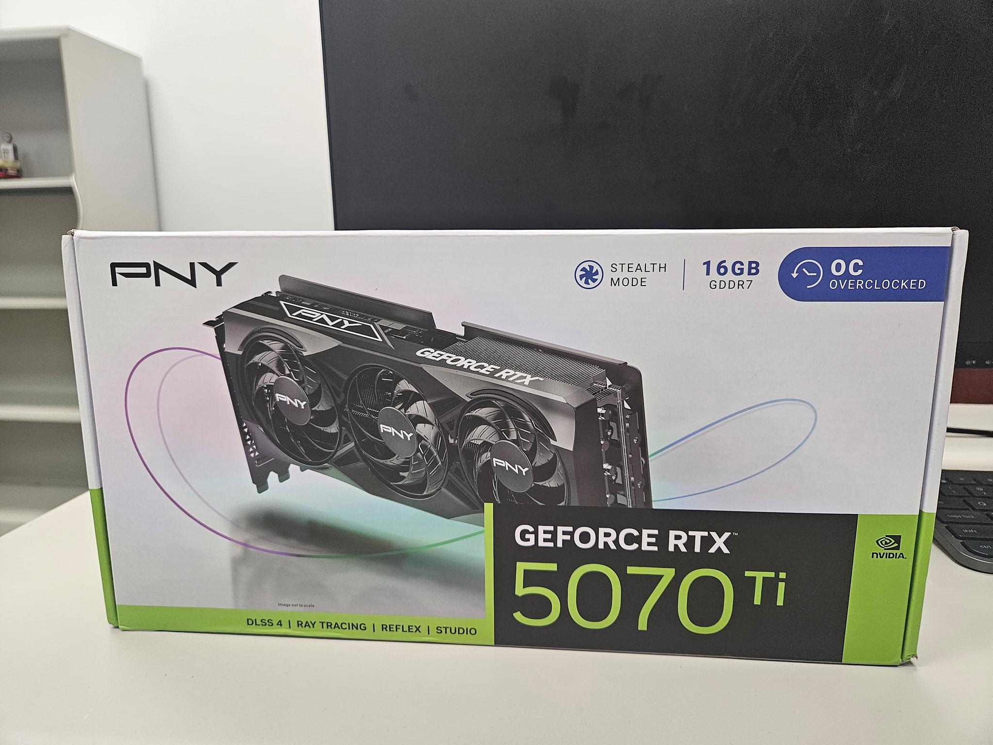 PNY GeForce RTX 5070 Ti OC Triple Fan