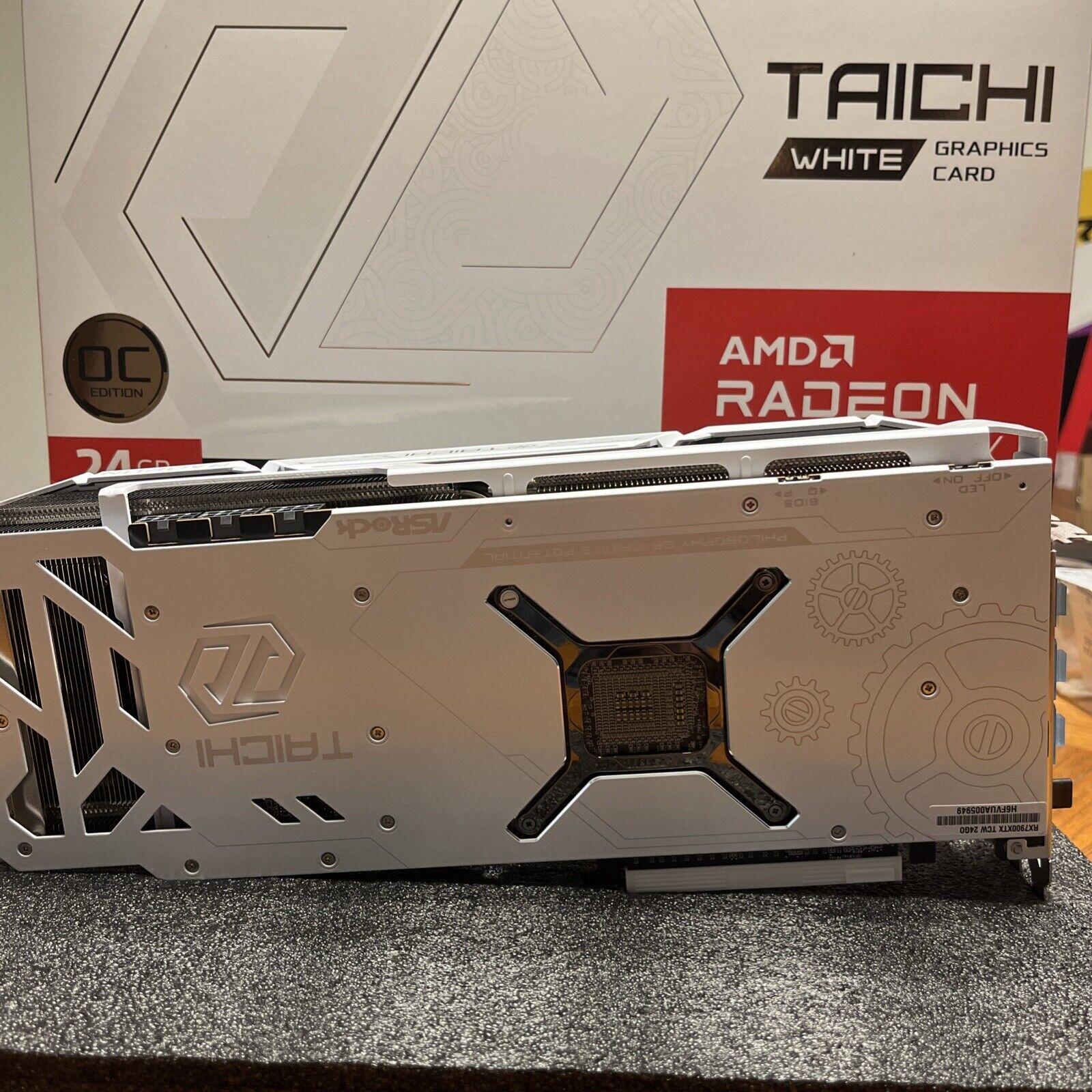ASRock Taichi White 7900 XTX 24GB OC Edition Like New