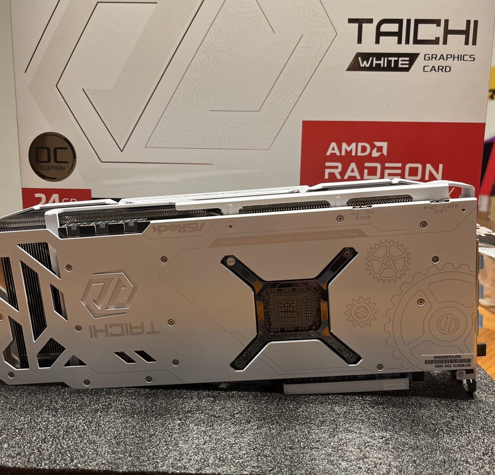 ASRock Taichi White 7900 XTX 24GB OC Edition Like New