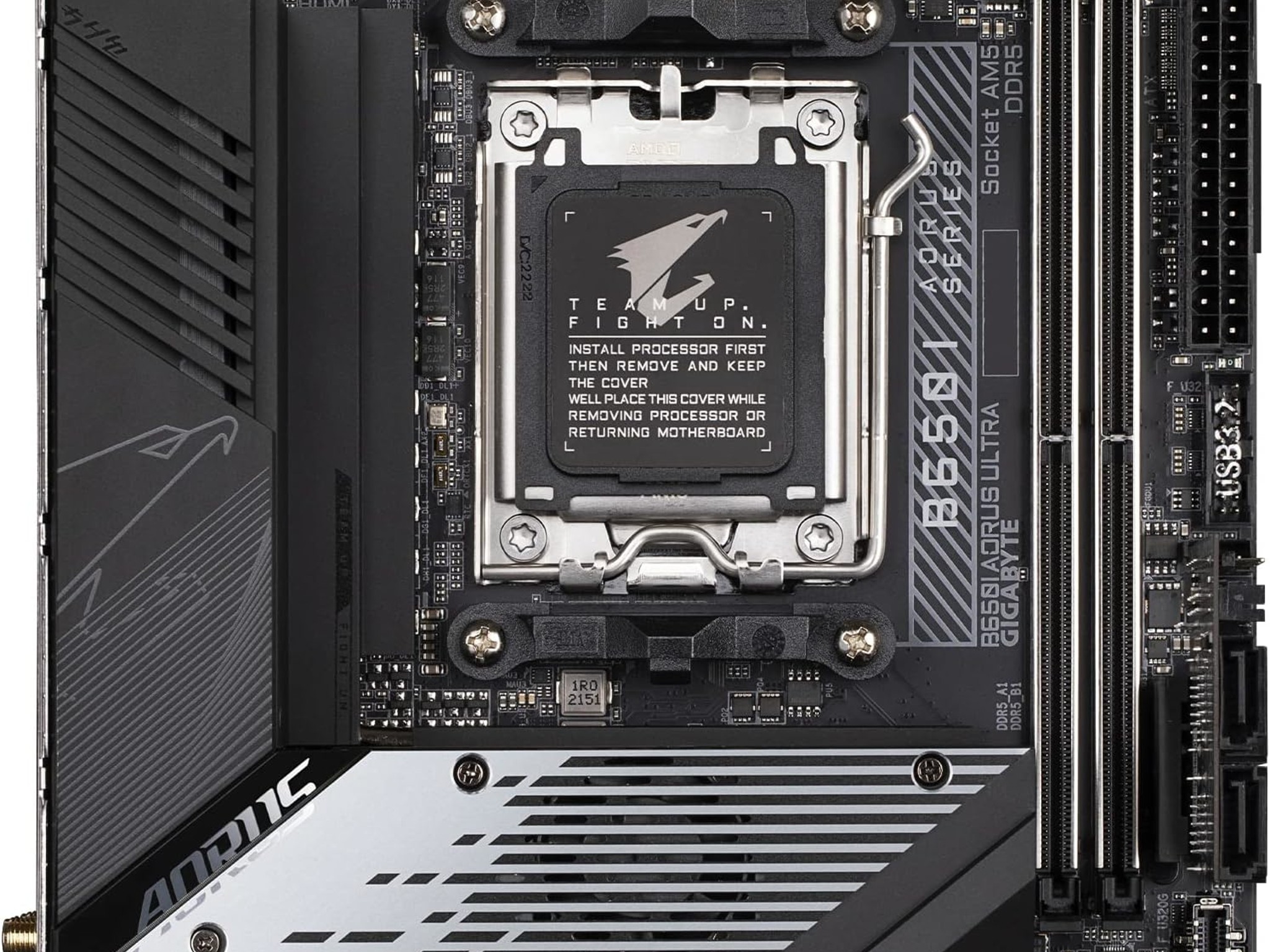 Brand New Gigabyte Aorus AMD B650I Ultra Gaming Desktop  Wifi Motherboard AM5 Mini ITX