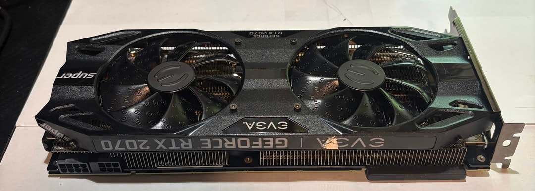 EVGA GeForce RTX 2070 SUPER Black Gaming 8GB GDDR6 Graphics Card