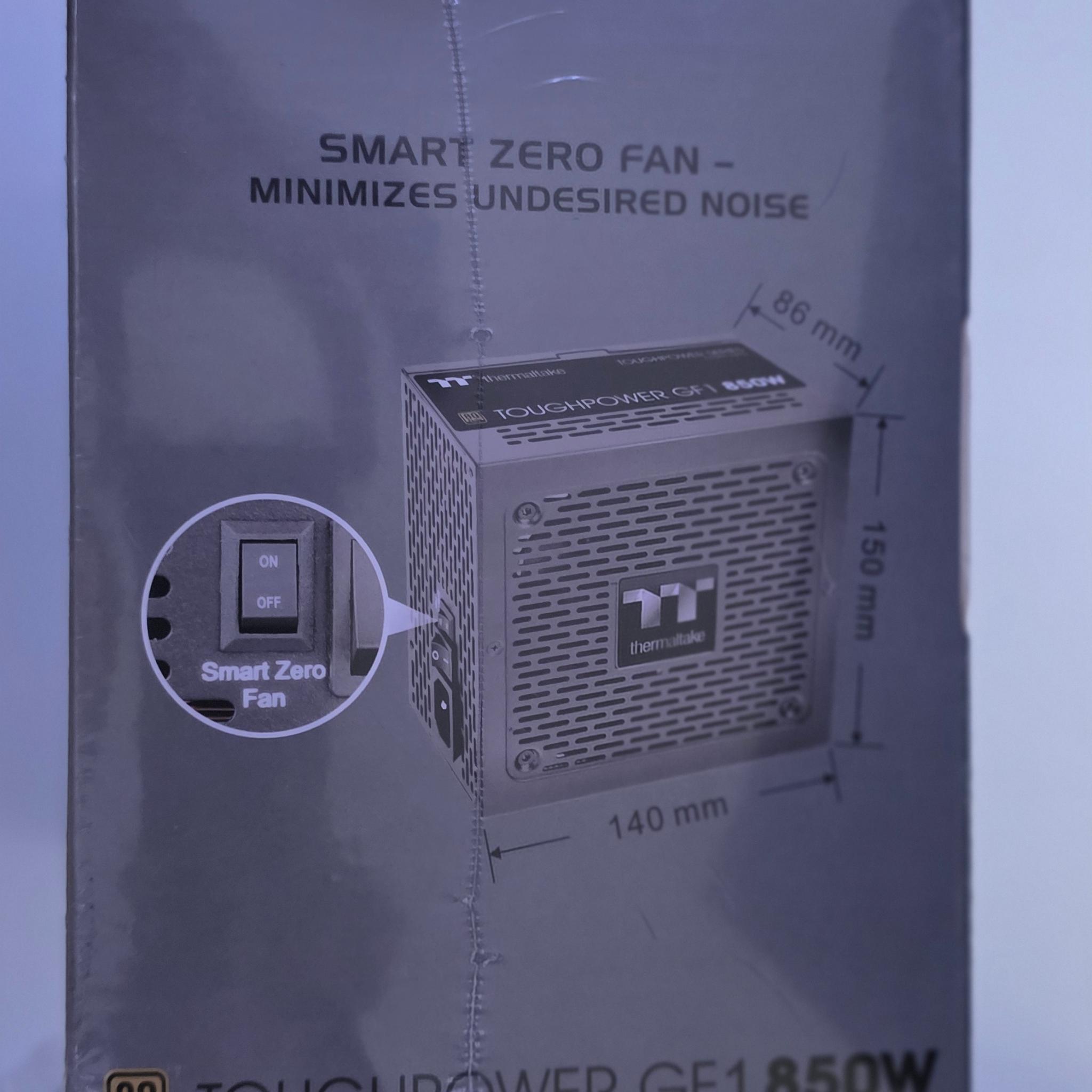 Thermaltake GF1 Fully Modular ATX 850W Power Supply - 80 Plus Gold - Ultra Quiet