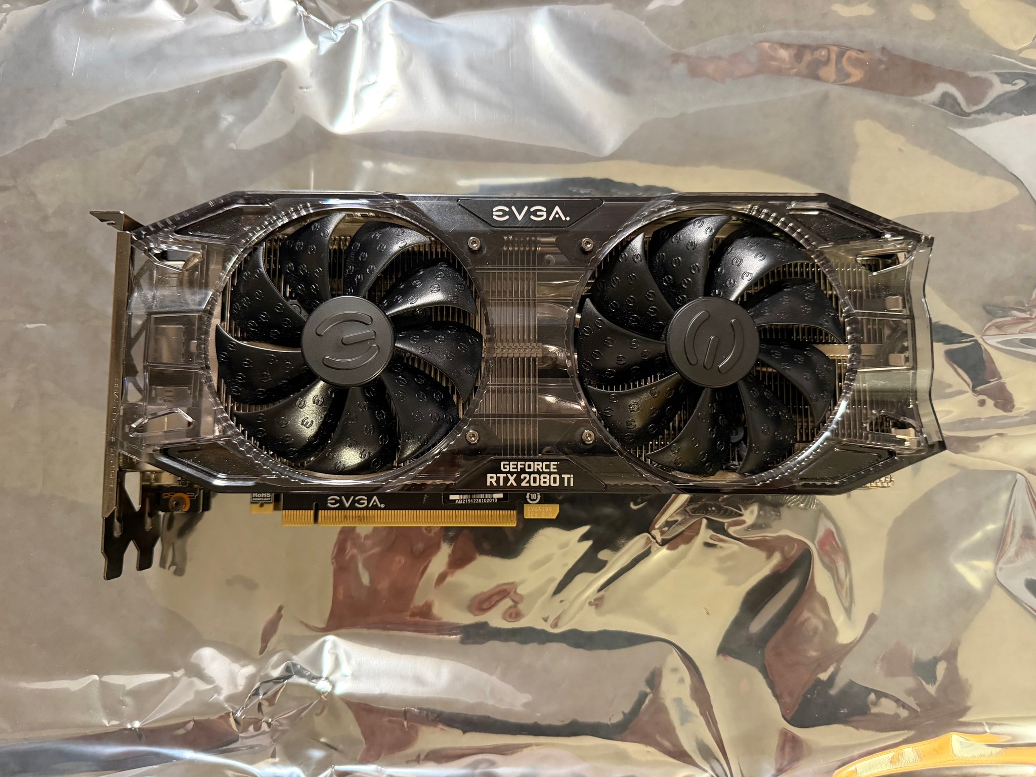 EVGA GeForce RTX 2080 Ti Black Edition Dual-Fan 11GB GDDR6 PCIe