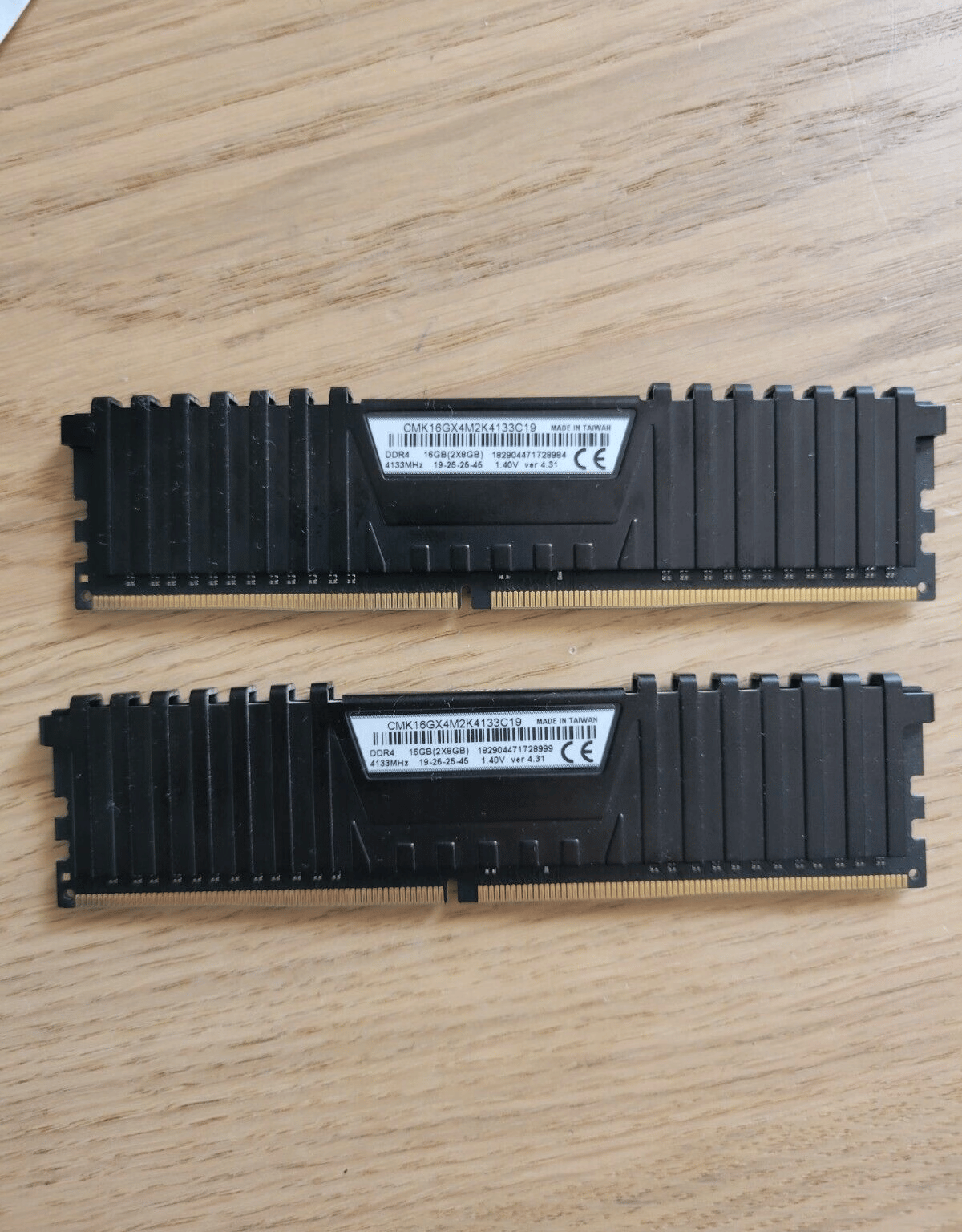 Corsair LPX DDR4 16gb 8x2gb 4133mhz Samsung B-die