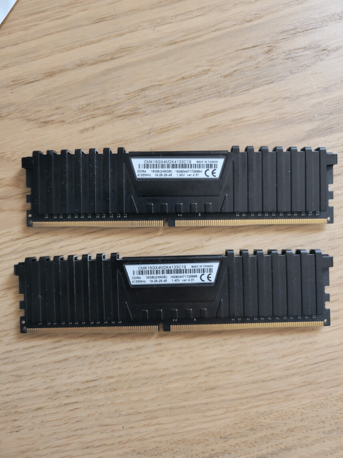 Corsair LPX DDR4 16gb 8x2gb 4133mhz Samsung B-die