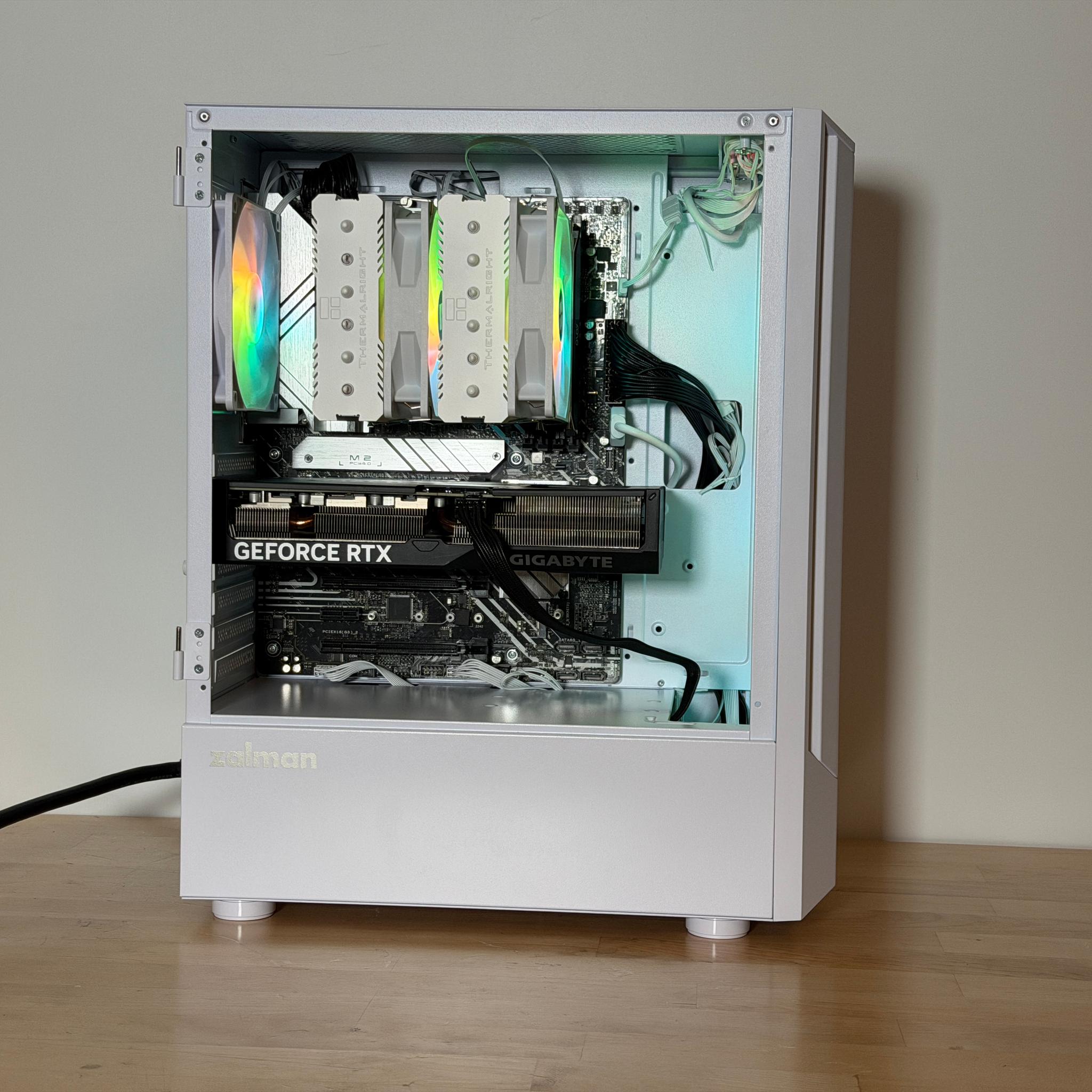 RTX 4070 Intel Core i7 12700k Gaming PC