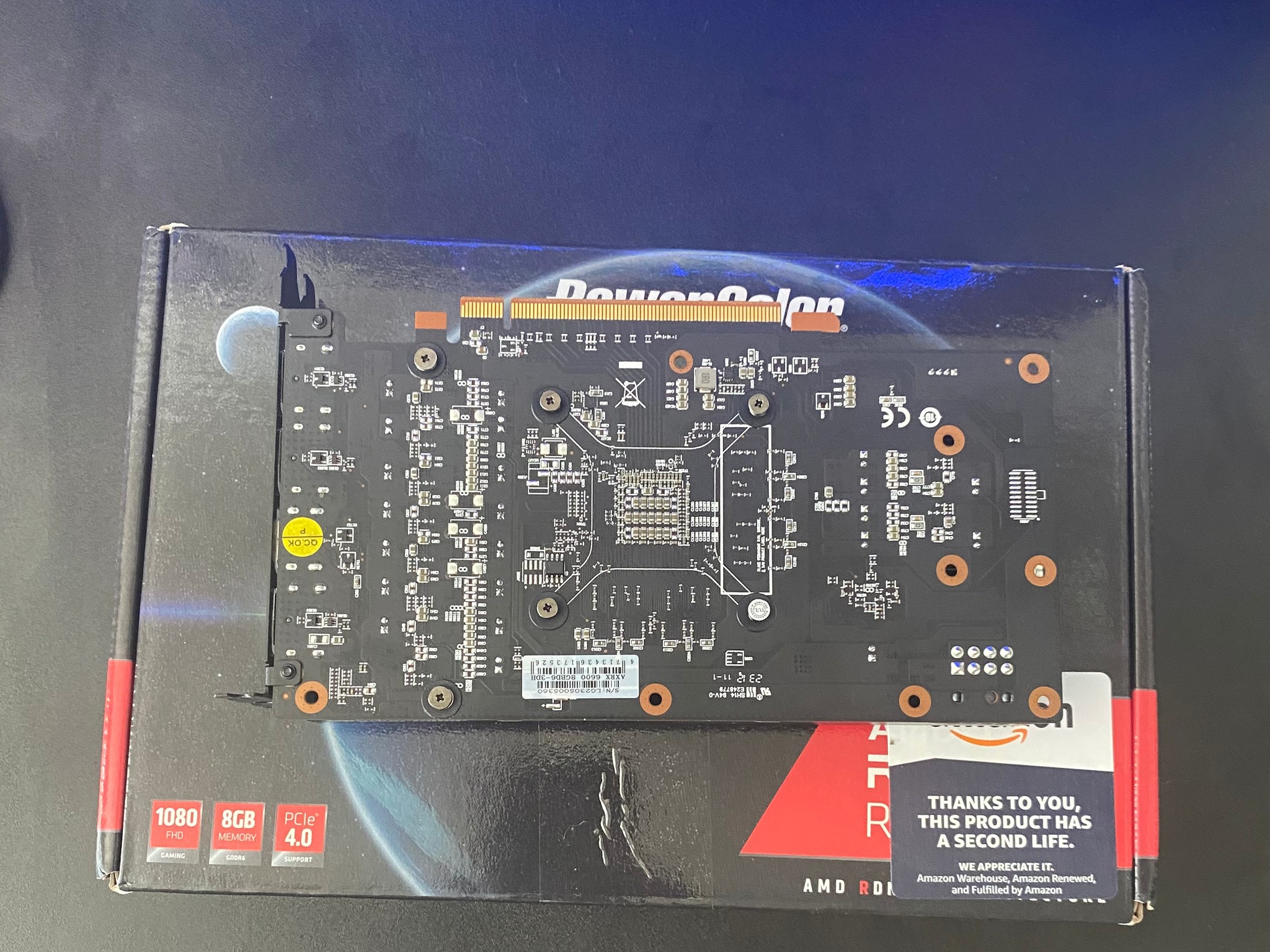 PowerColor Radeon RX 6600 Graphics Card 8GB GDDR6