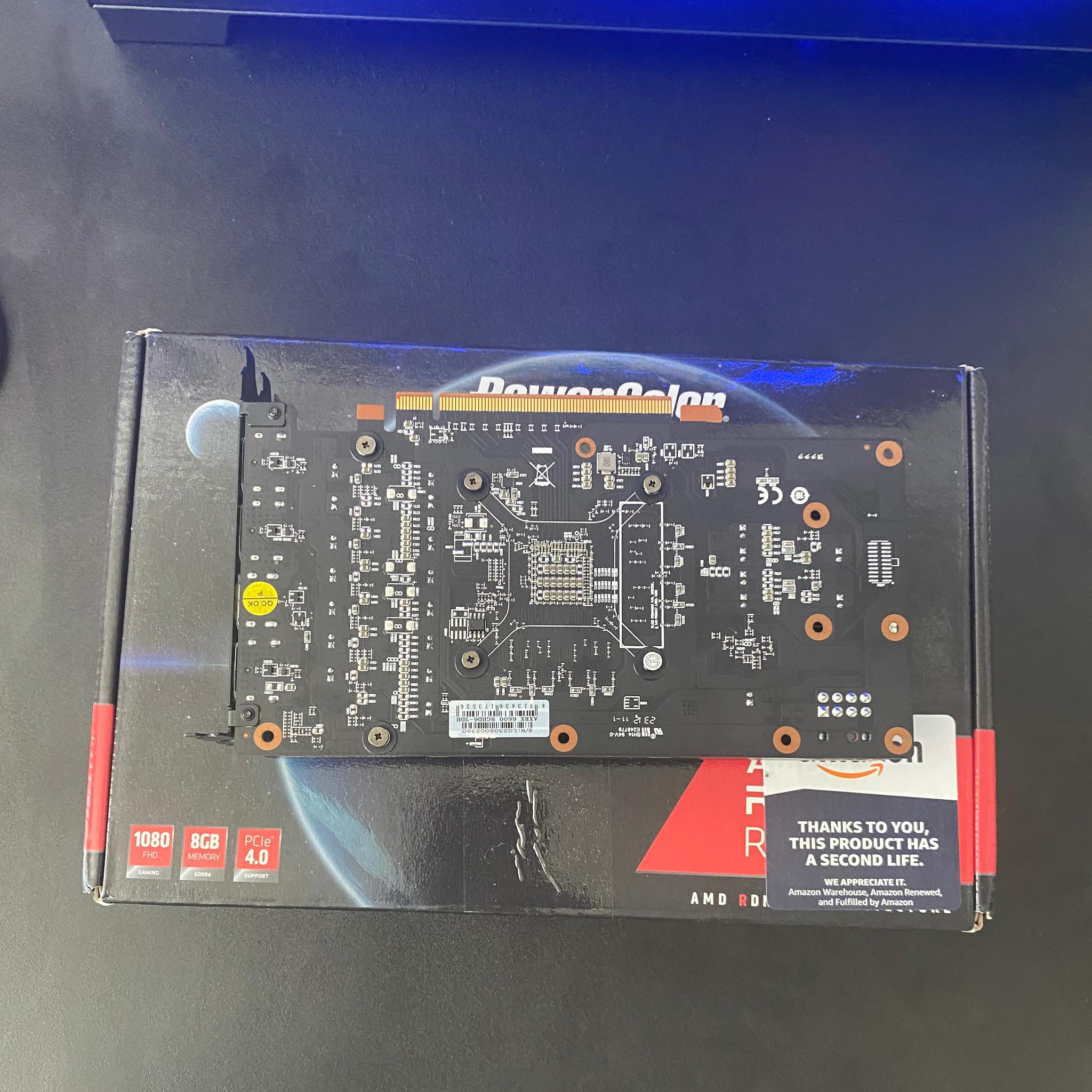 PowerColor Radeon RX 6600 Graphics Card 8GB GDDR6