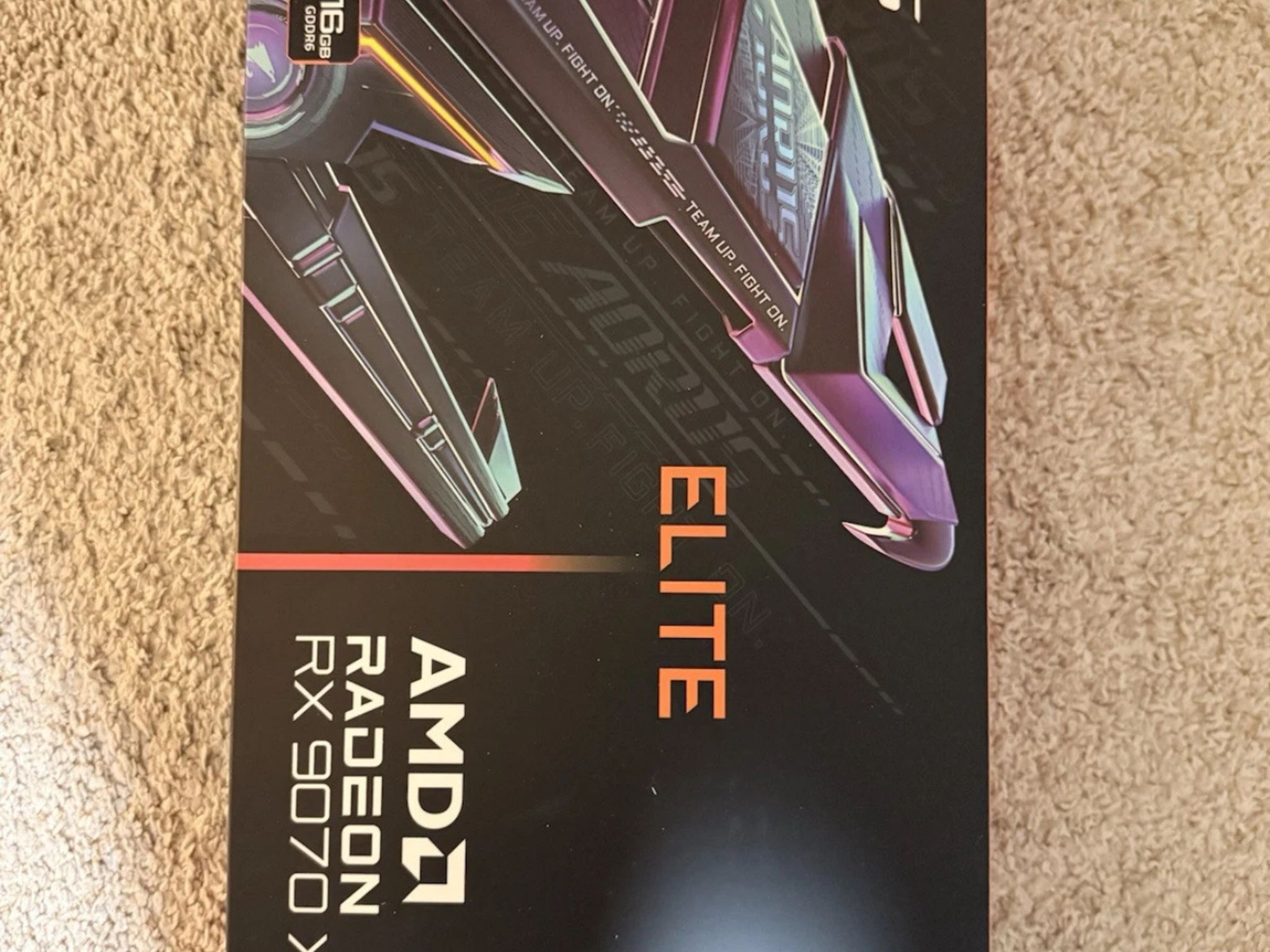 AMD AORUS RX 9070 XT ELITE 16G