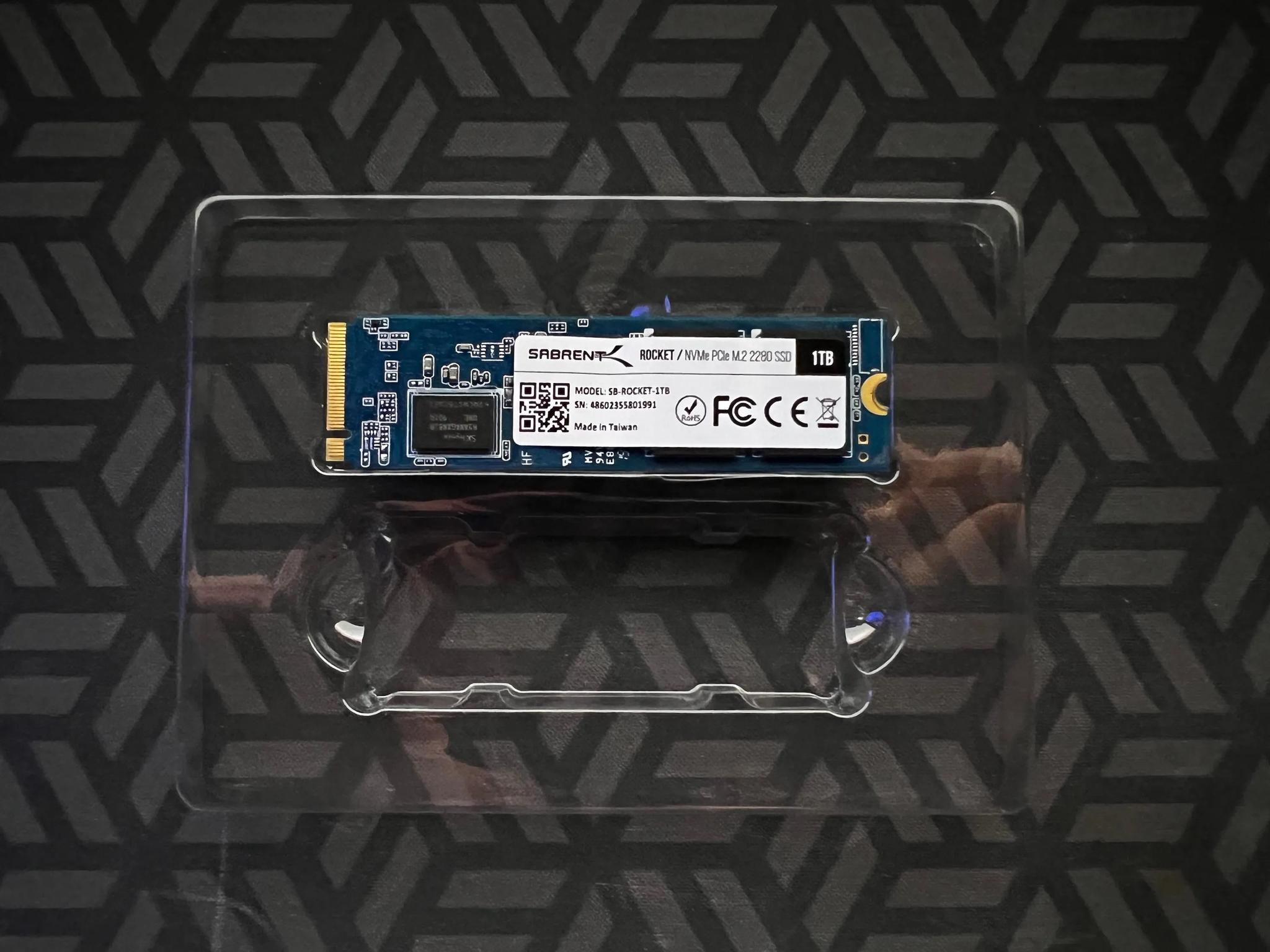 SABRENT 1TB Rocket NVMe PCIe M.2 2280 Internal SSD (SB-ROCKET-1TB)