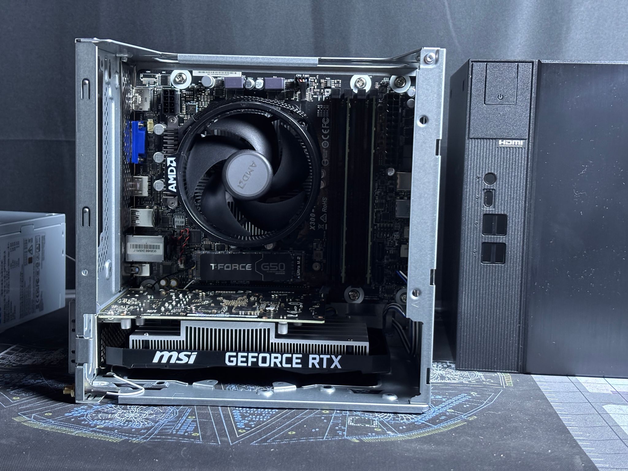 INSANE MINI RTX 3050 PC|AMD Ryzen 5 5500 | 16gb DDR4 | 512 GB M.2 SSD