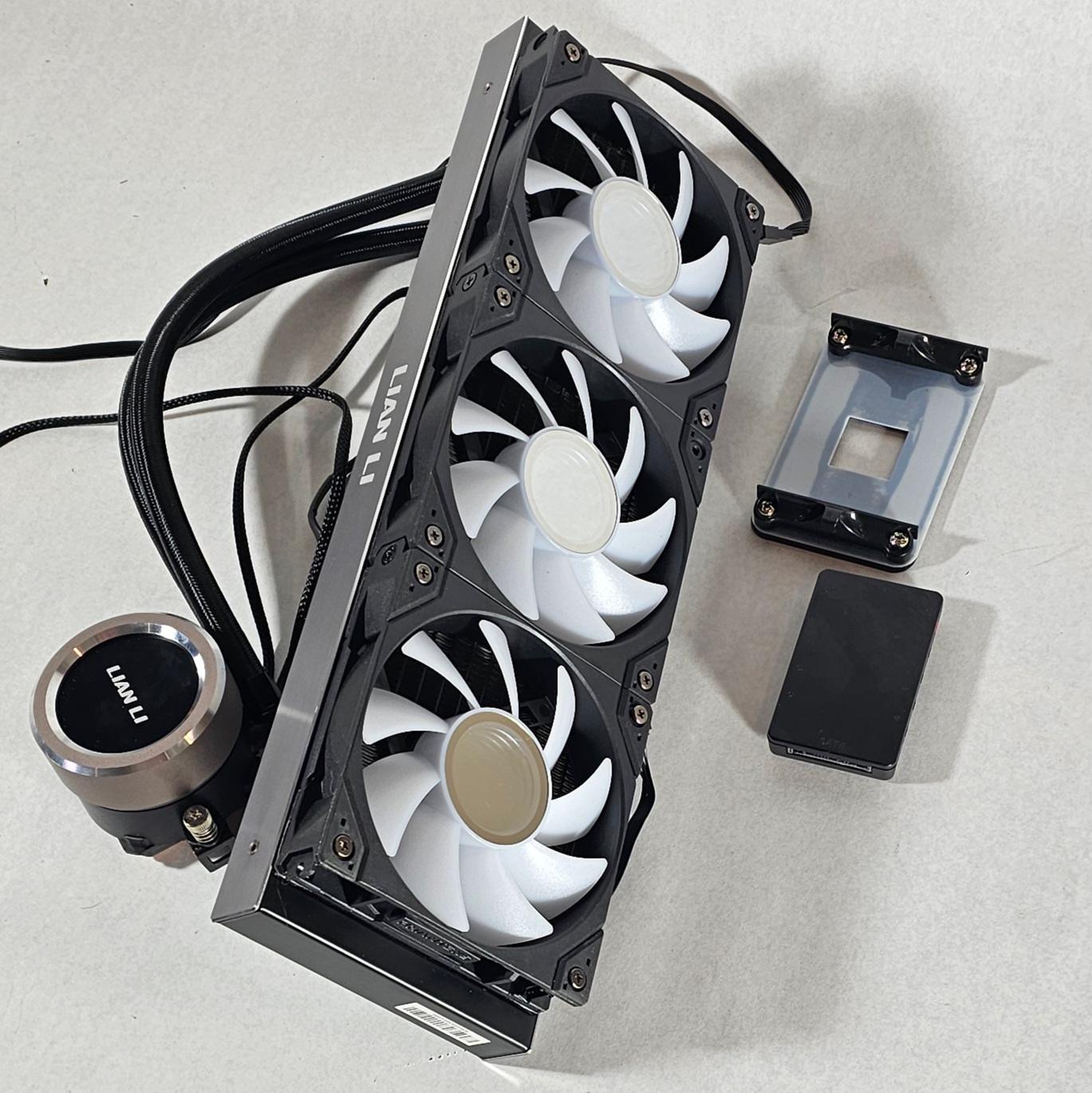 360mm AIO LIAN LI CPU Liquid Cooler for AMD AM4