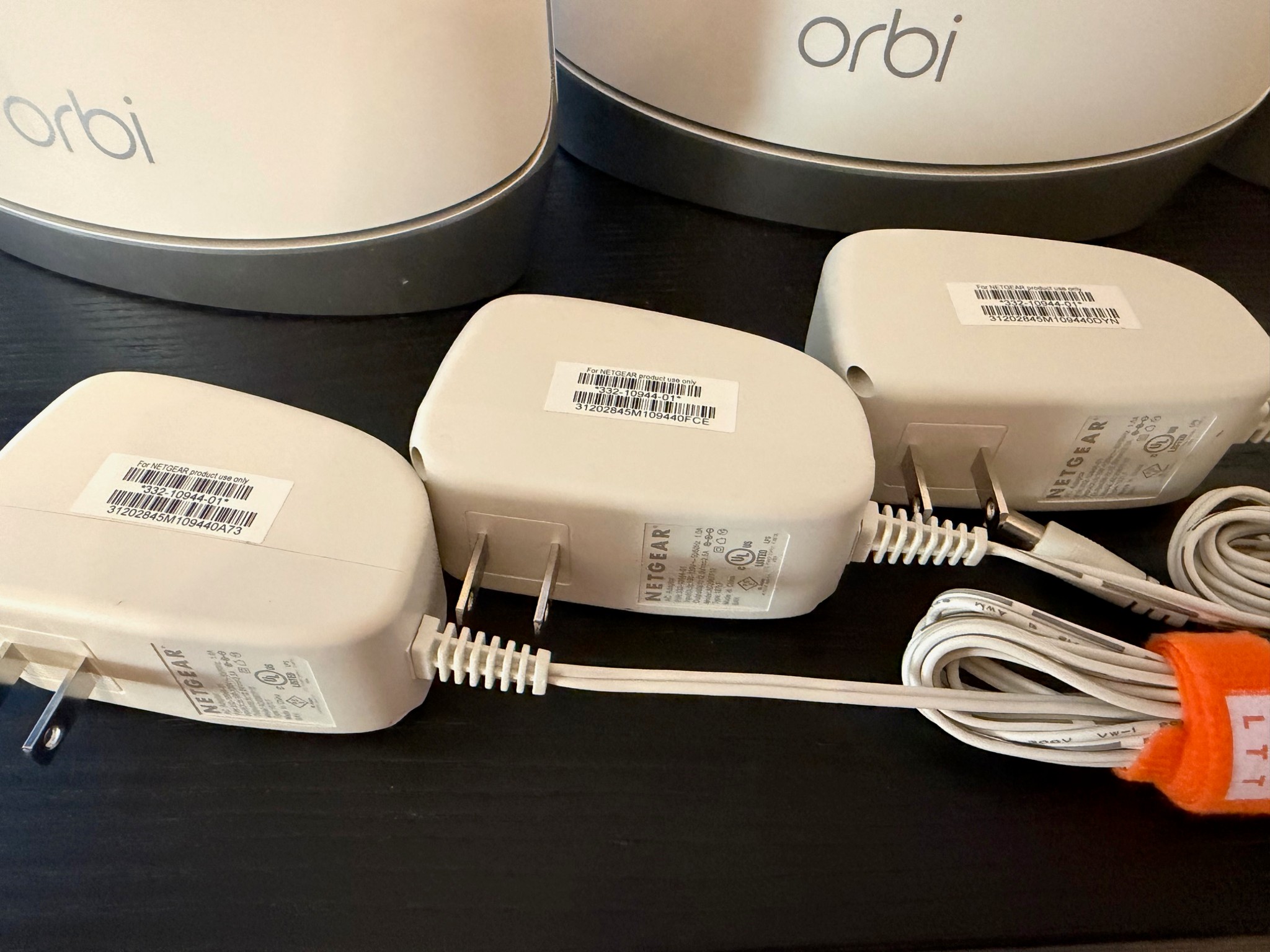 Orbi RBK-753 Whole Home Mesh Wifi 6 System w/2 Satellites up to ~7500 Sq Ft
