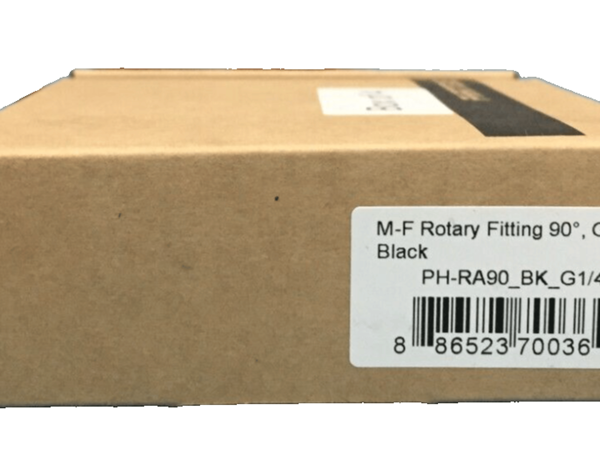 Phanteks 90 Degree Rotary Fitting G1/4 Male-Female Black 4-Pack PH-RA90