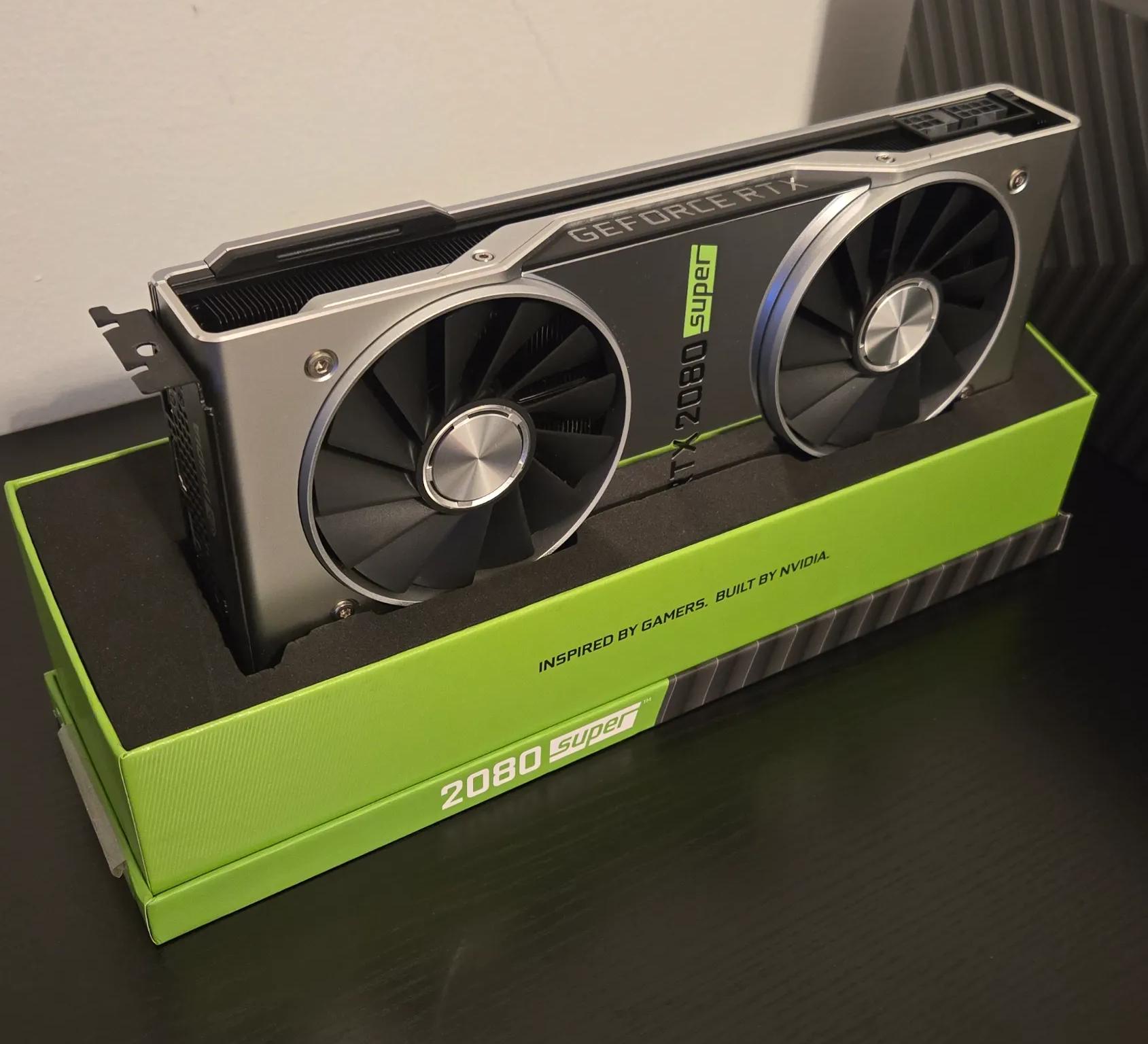 NVIDIA RTX 2080 Super Founder's Edition **MINT CONDITION**