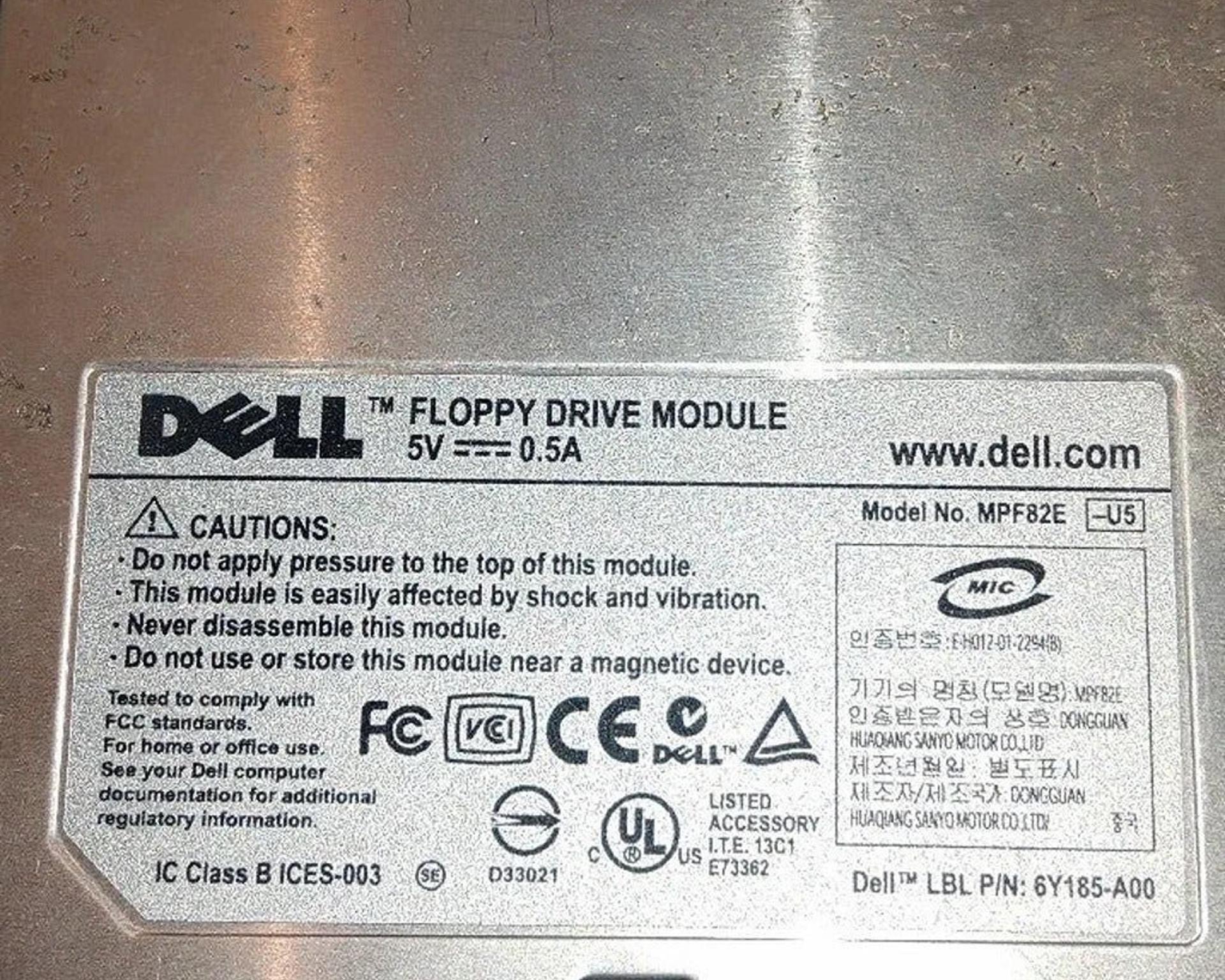 Dell 01R159 3.5" Floppy Drive for Dell Latitude D Series 6Y185-A00 MPF82E-U5